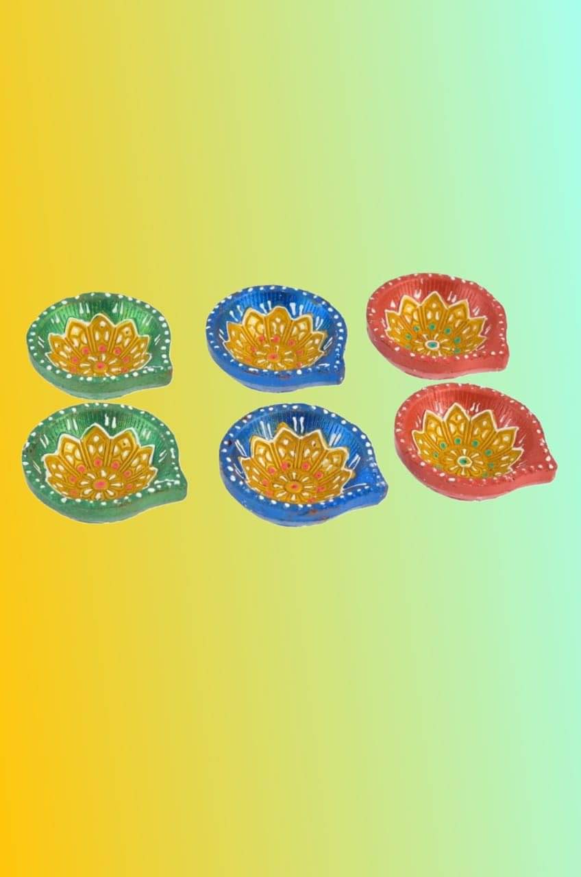     			Bhawani Ceramic Diwali Diya - Pack of 1