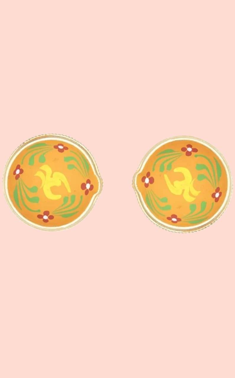     			Bhawani Ceramic Diwali Diya - Pack of 1