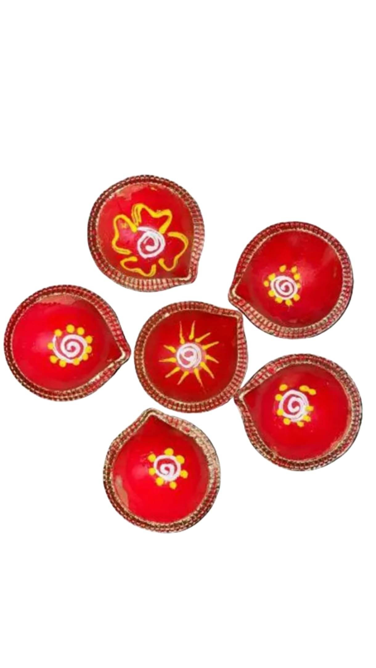     			Bhawani Ceramic Diwali Diya - Pack of 1