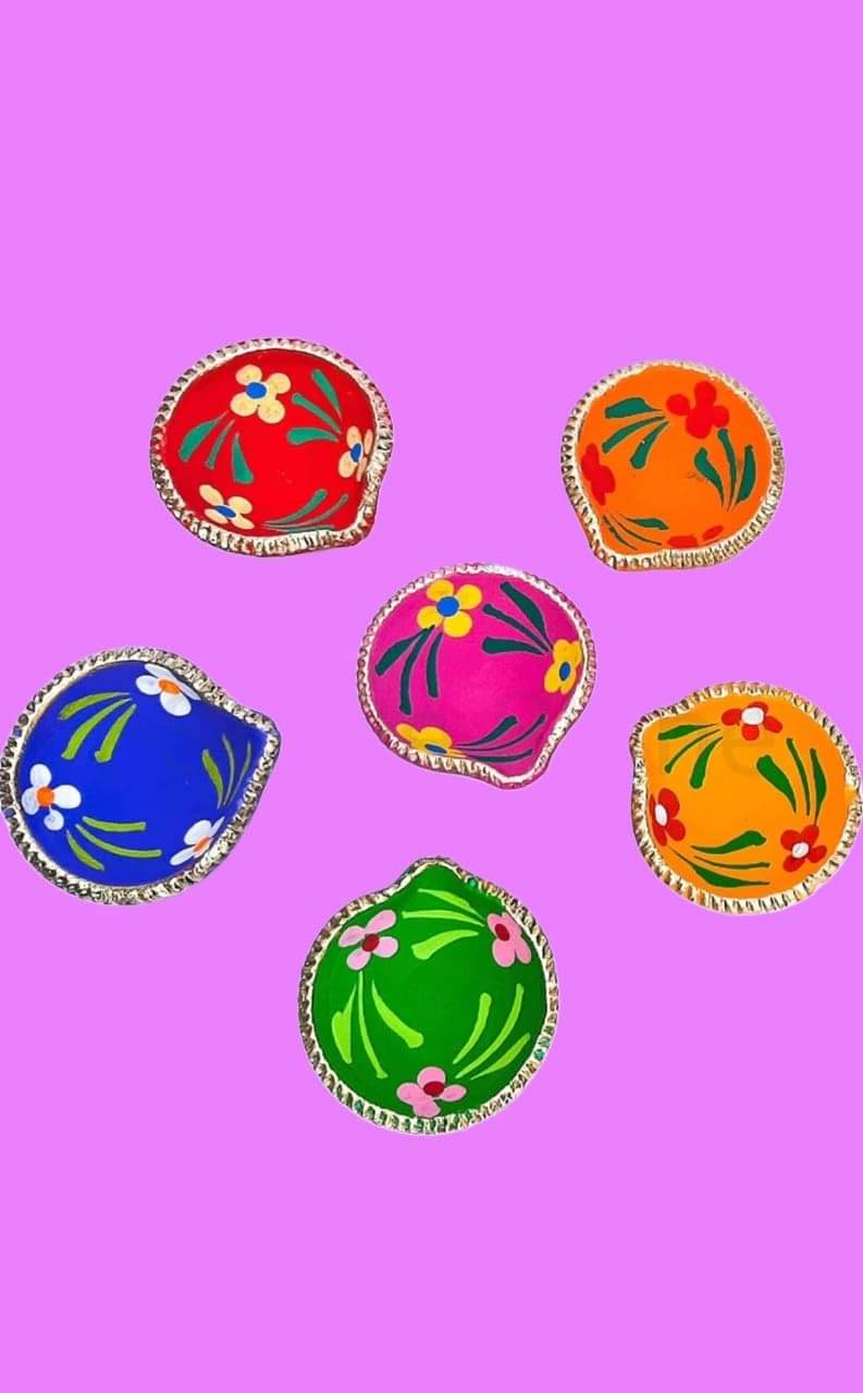     			Bhawani Ceramic Diwali Diya - Pack of 1