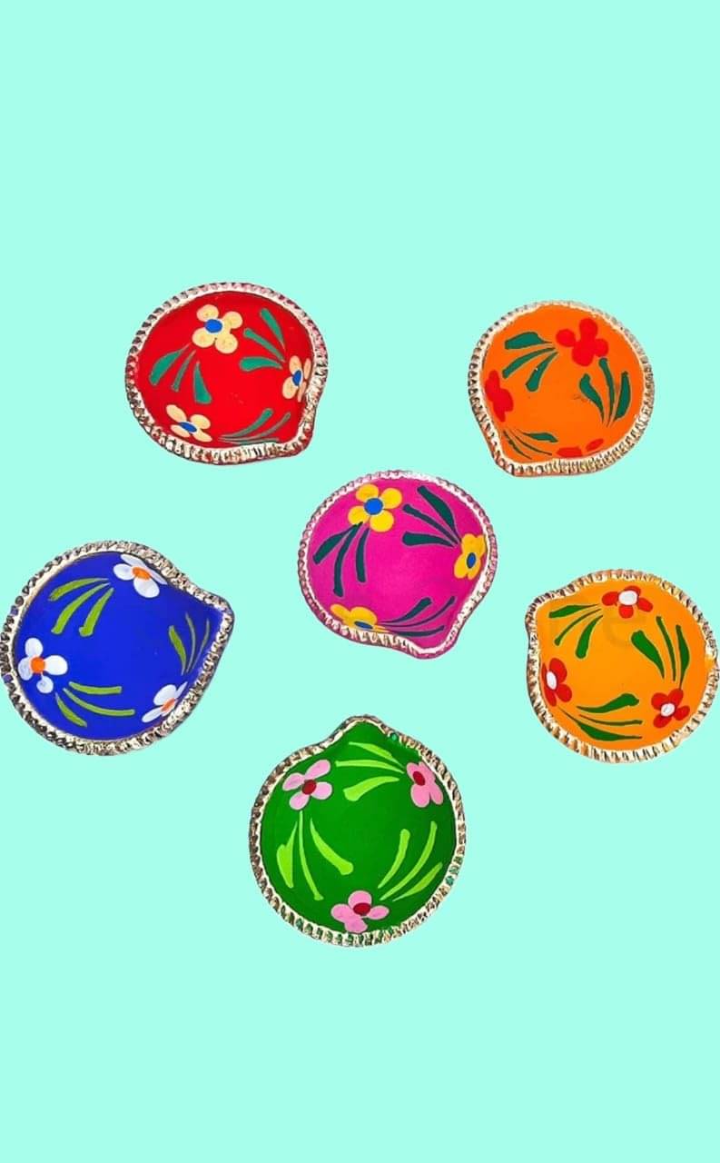     			Bhawani Ceramic Diwali Diya - Pack of 1