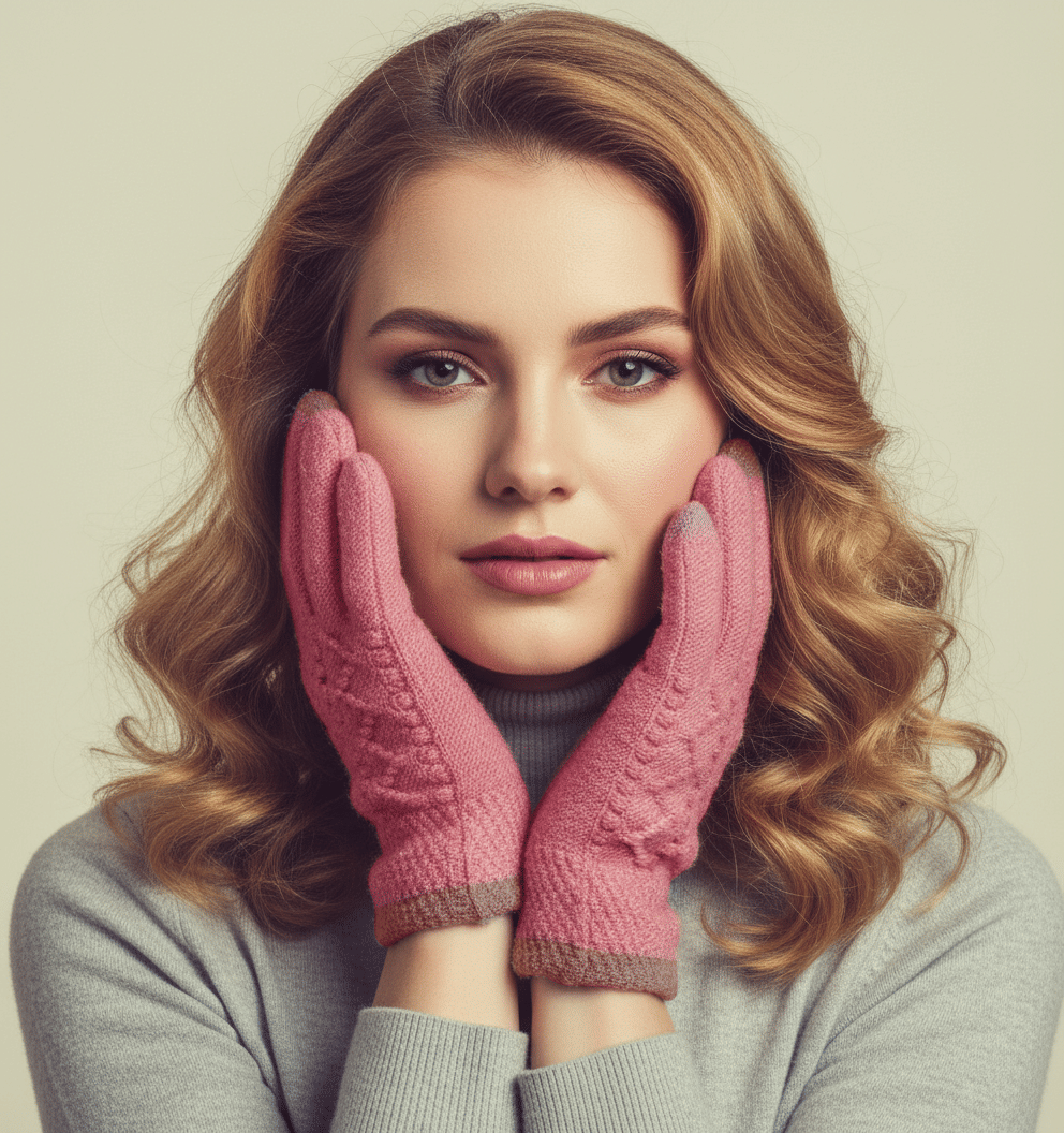 Bizarro.in Pink Women's Woollen Gloves ( Pack of 1 )     			Bizarro.in Pink Women's Woollen Gloves ( Pack of 1 )