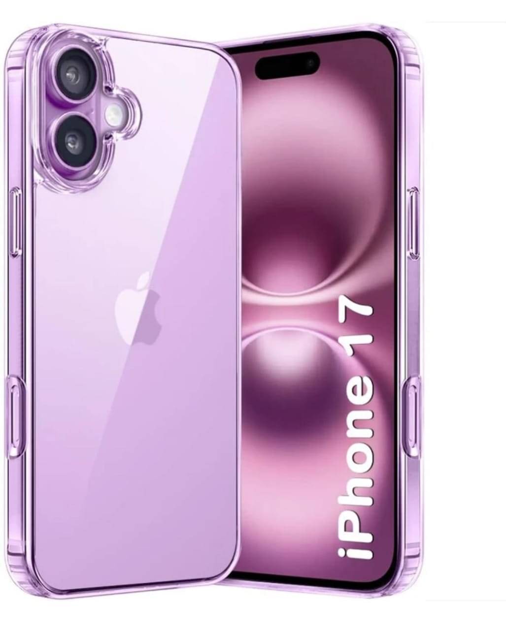 Cover Craze Plain Cases Compatible For TPU Glossy Cases iPhone 17 ( ) Cover Craze Plain Cases Compatible For TPU Glossy Cases iPhone 17 ( )