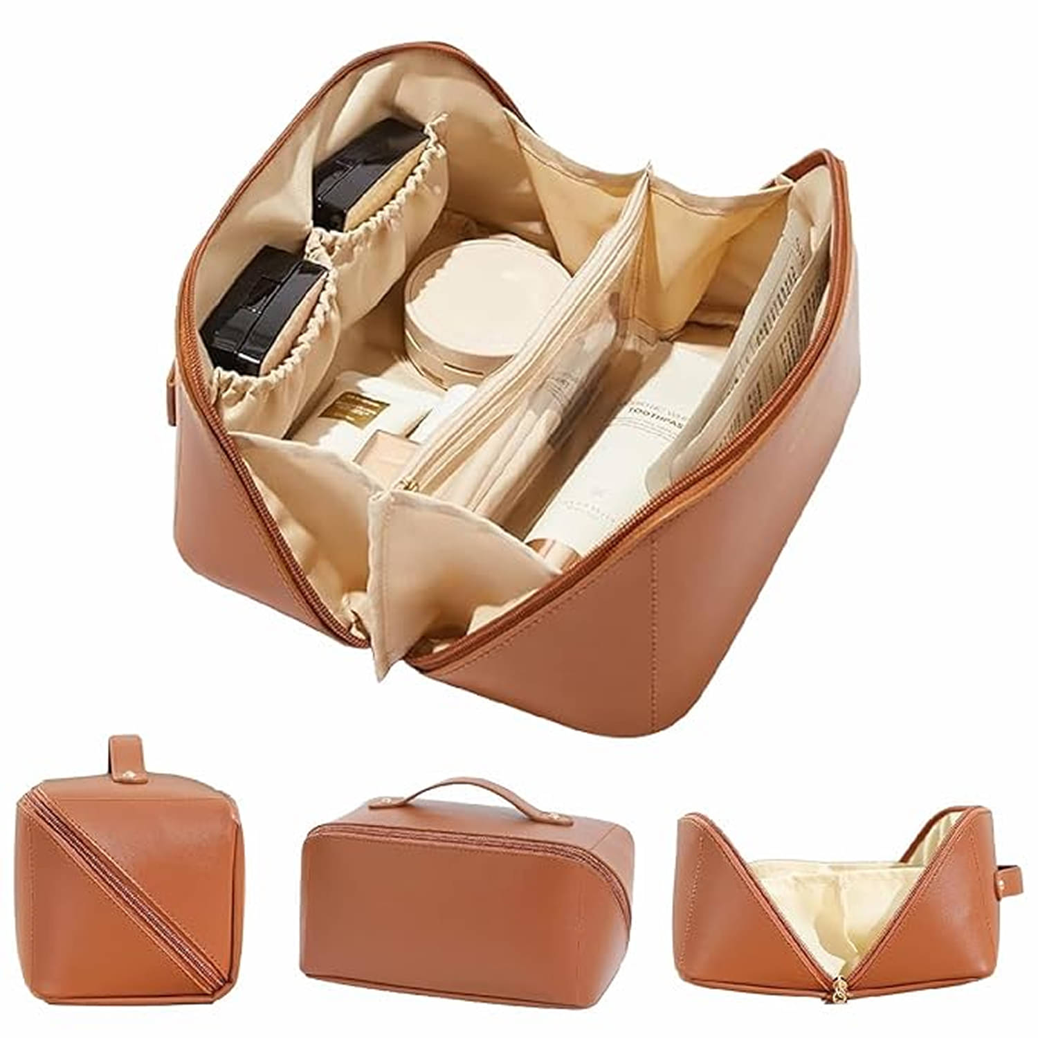     			Flyhomes Assorted Travel Makeup Bag