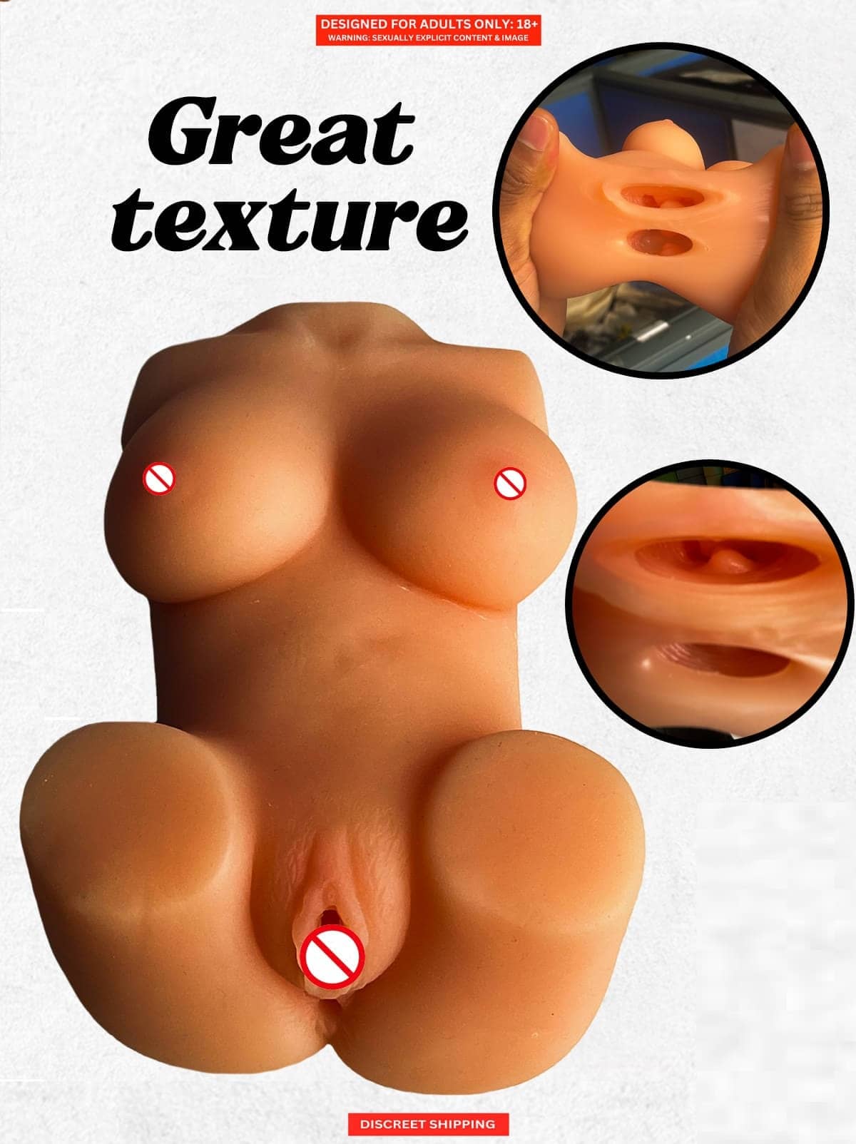 Katrina Jade abdo 3D Artificial Vagina Fake Anal Simulator Erotic Adult Toy  Real Vagina Sex Toy for Man Pocket Silicon Pussy Male