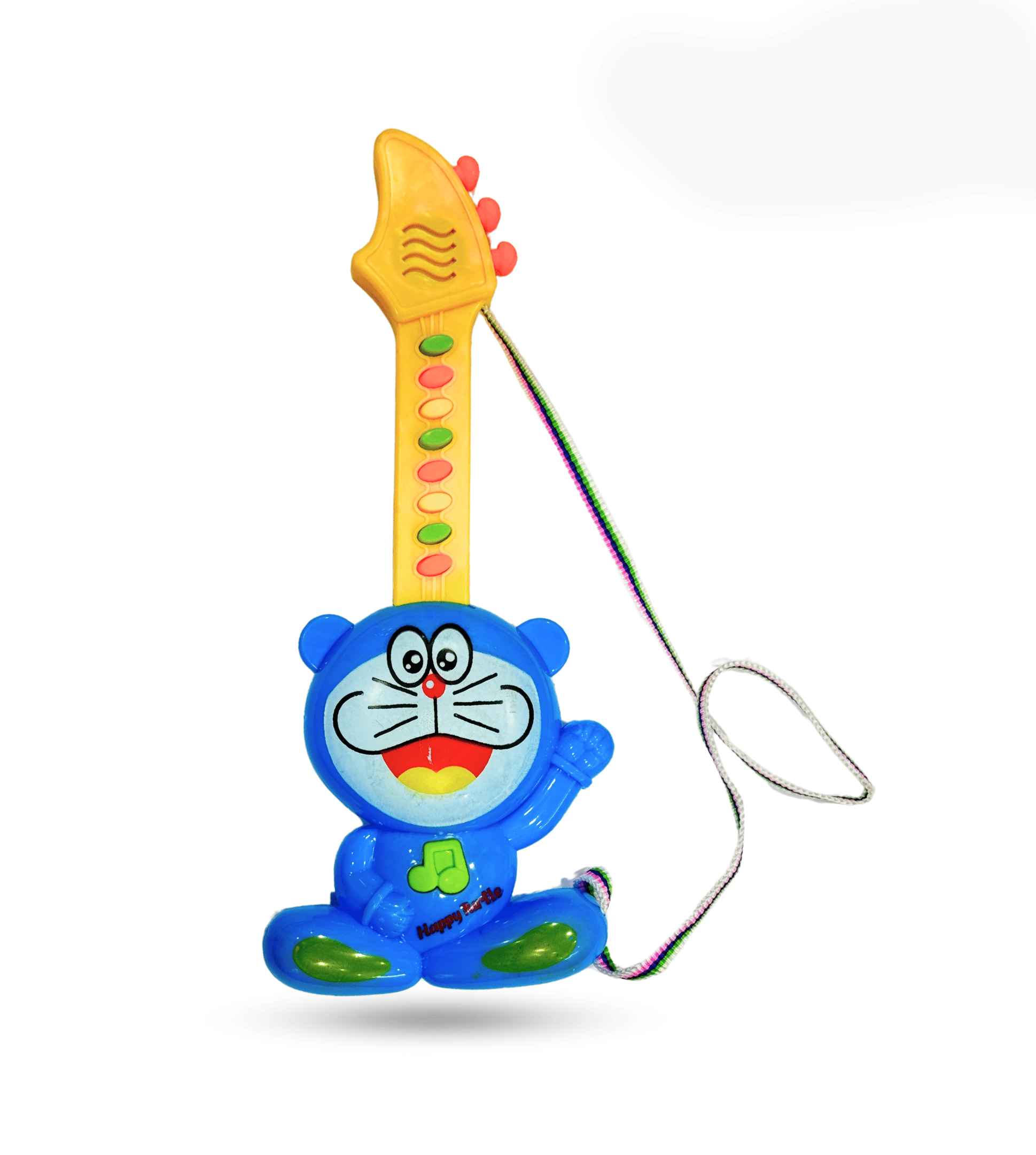     			Happy Turtle - GUITAR TOY - Colorful Lights, Music Learning Toy For Kids - Battery Operated