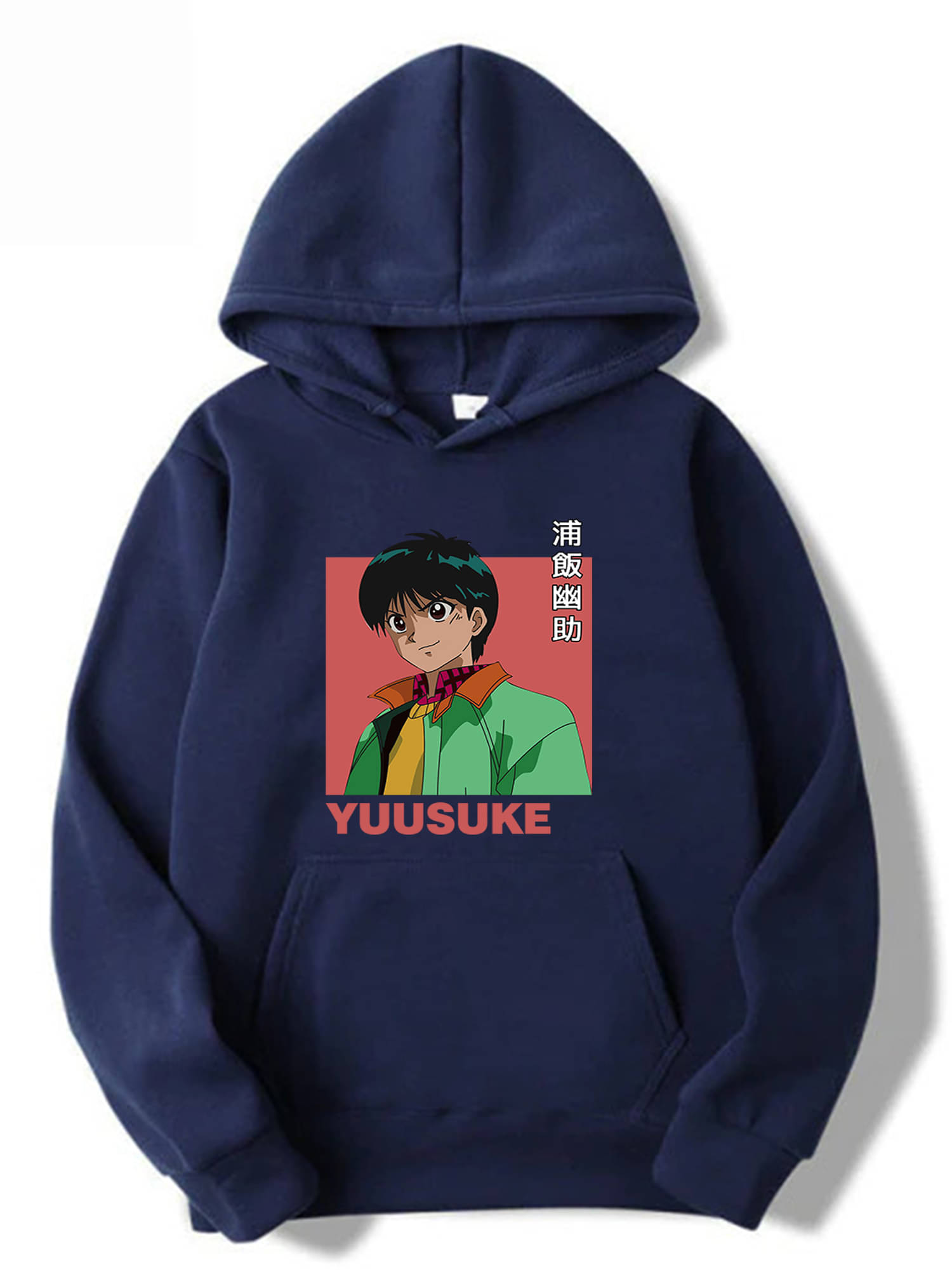     			KCON Fleece Hooded Men's Sweatshirt - Blue ( Pack of 1 )