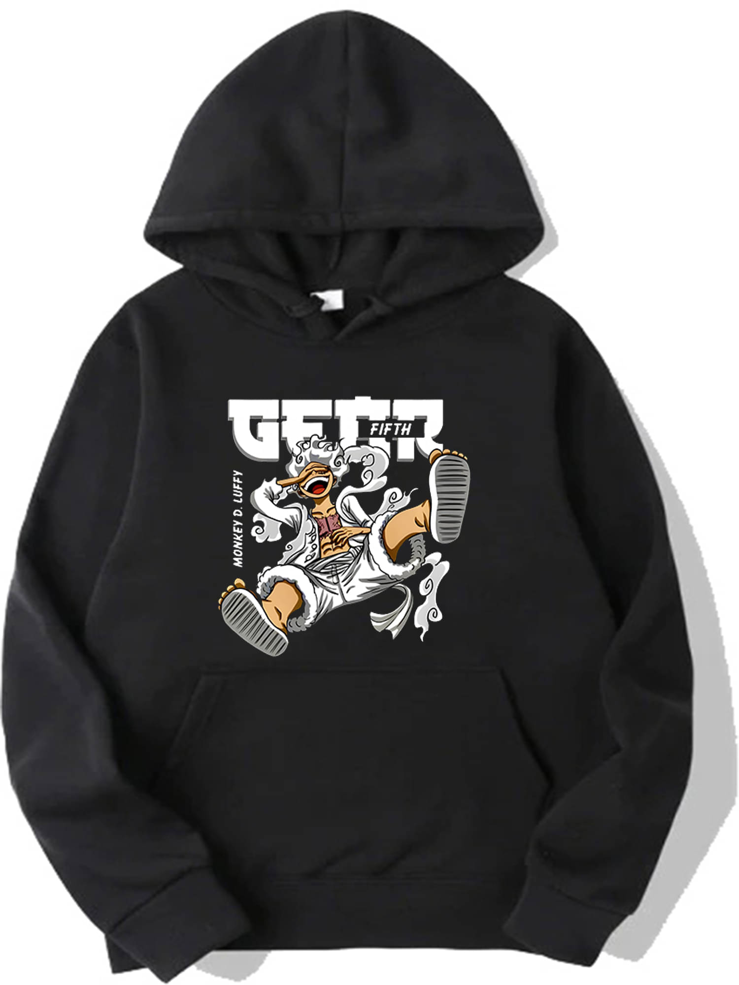     			KCON Fleece Hooded Men's Sweatshirt - Black ( Pack of 1 )