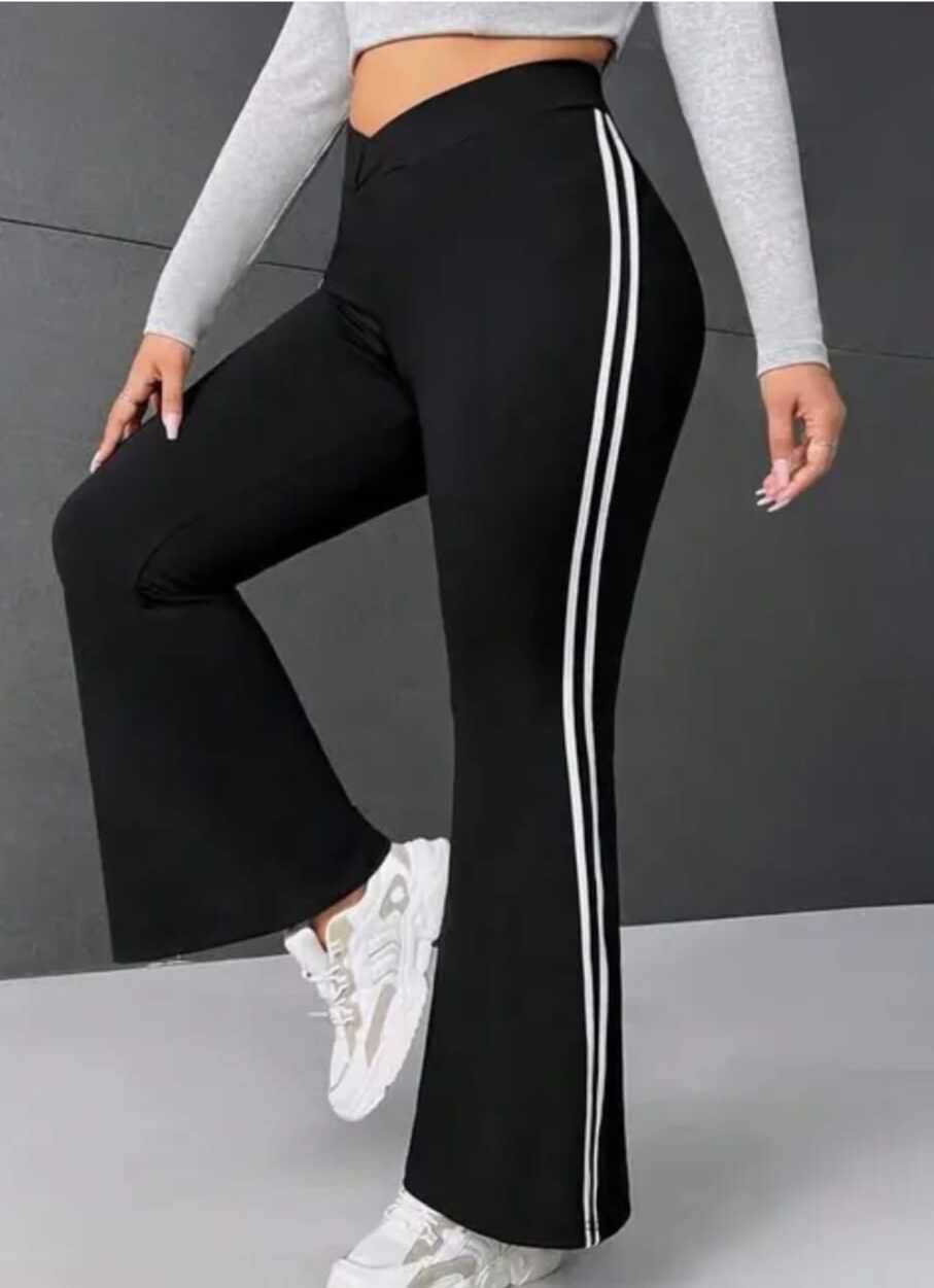     			L Fashion Jeans Women Rayon Blend Casual Trousers ( Black )