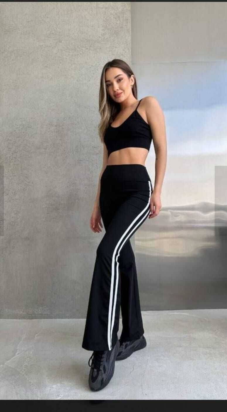     			L Fashion Jeans Women Rayon Blend Casual Trousers ( Black )