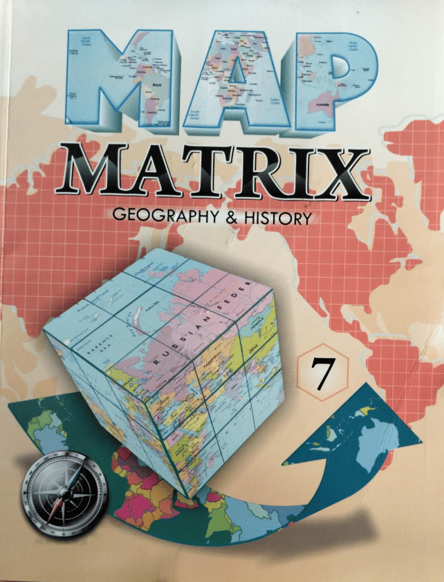     			MAP MATRIX GEOGRAPHY & HISTORY CLASS 7
