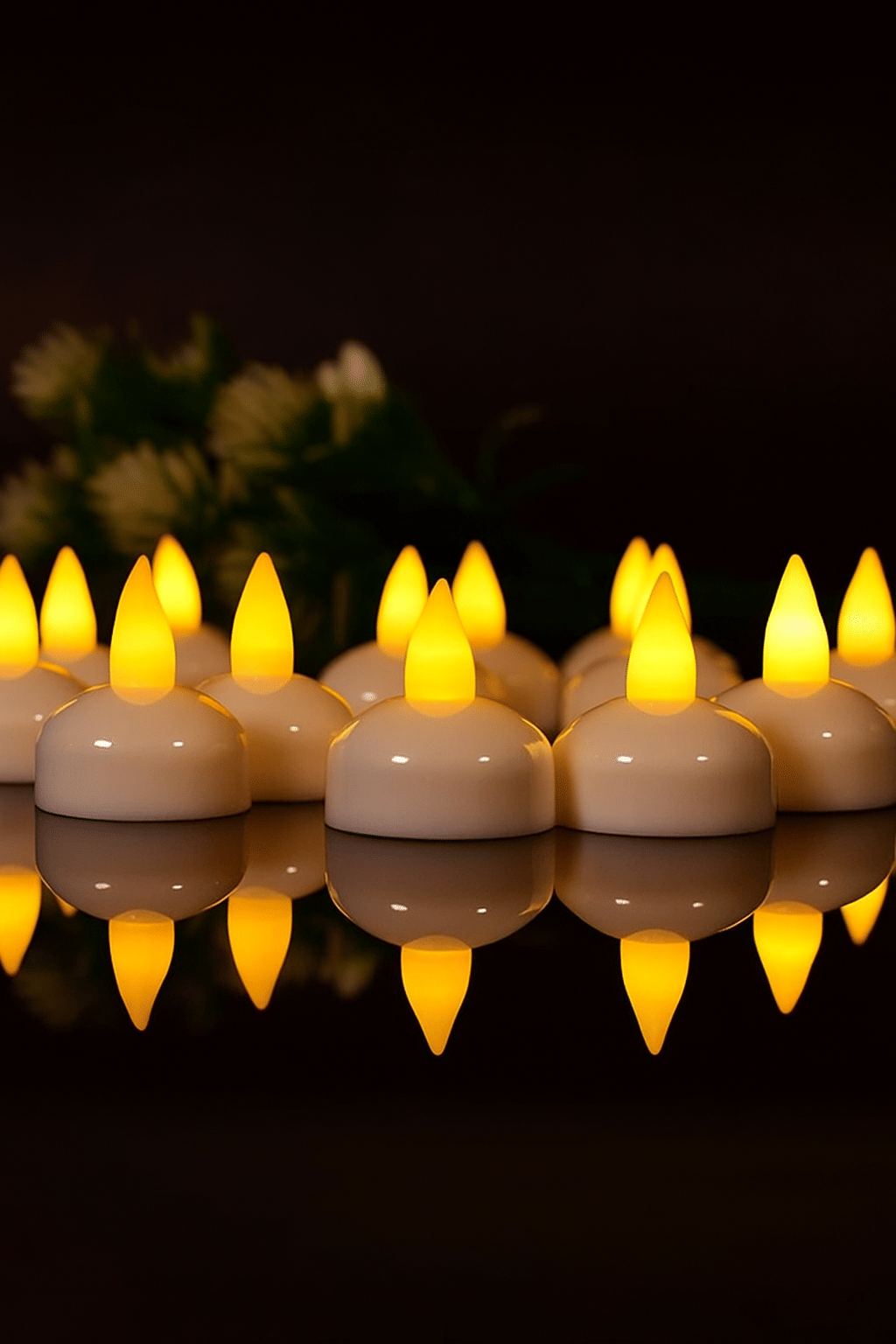     			PABOCART - Floating LED Candle Water Sensor Battery Opearted Yellow ( Pack of 1 )
