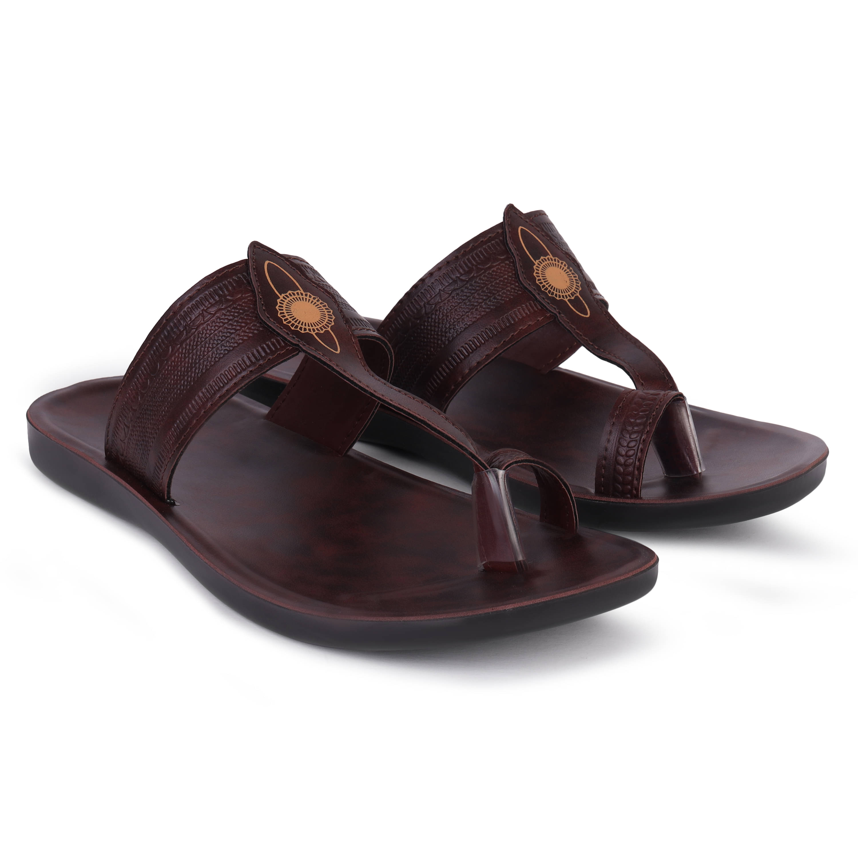     			PENNEN Brown Men's Daily Slipper