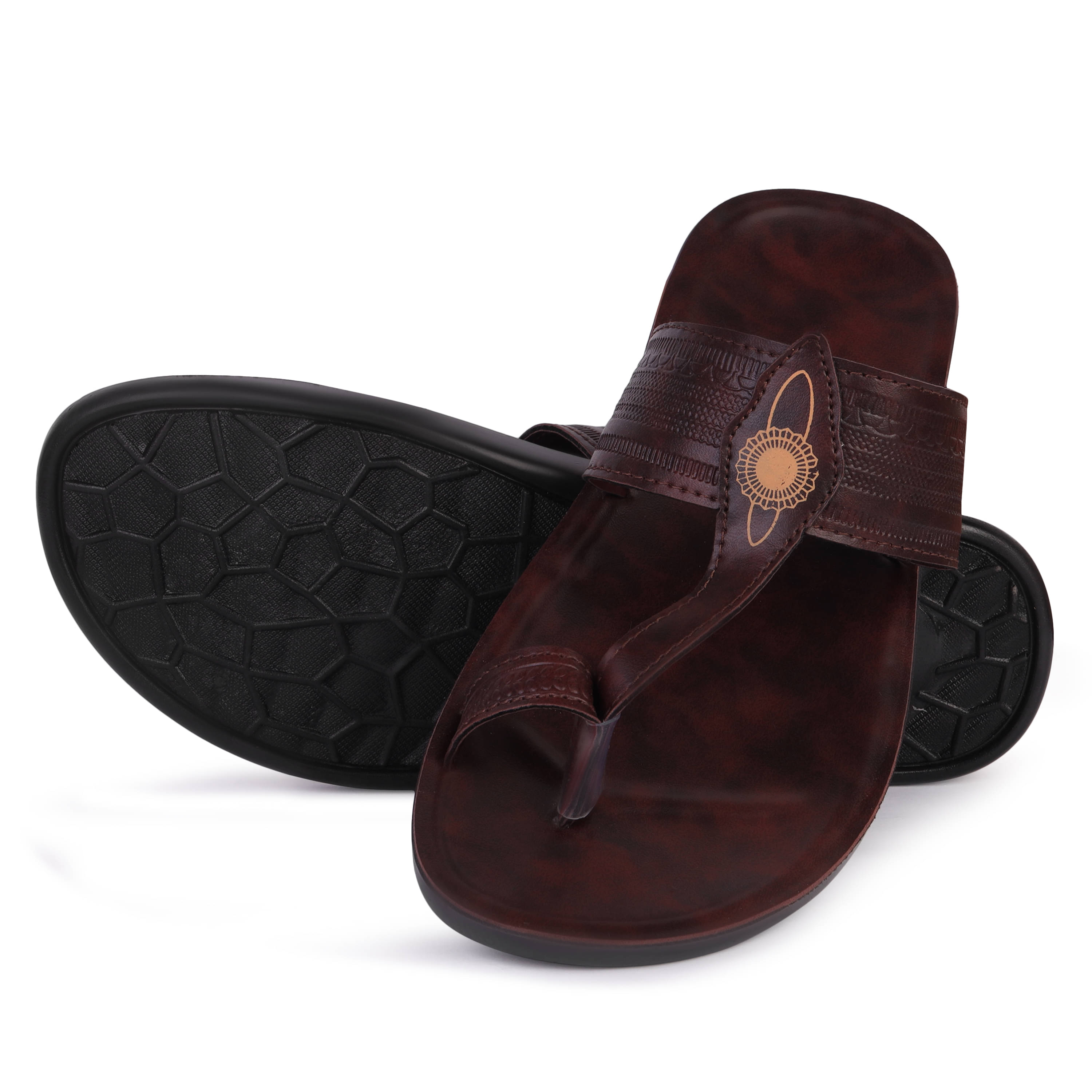     			PENNEN Brown Men's Daily Slipper