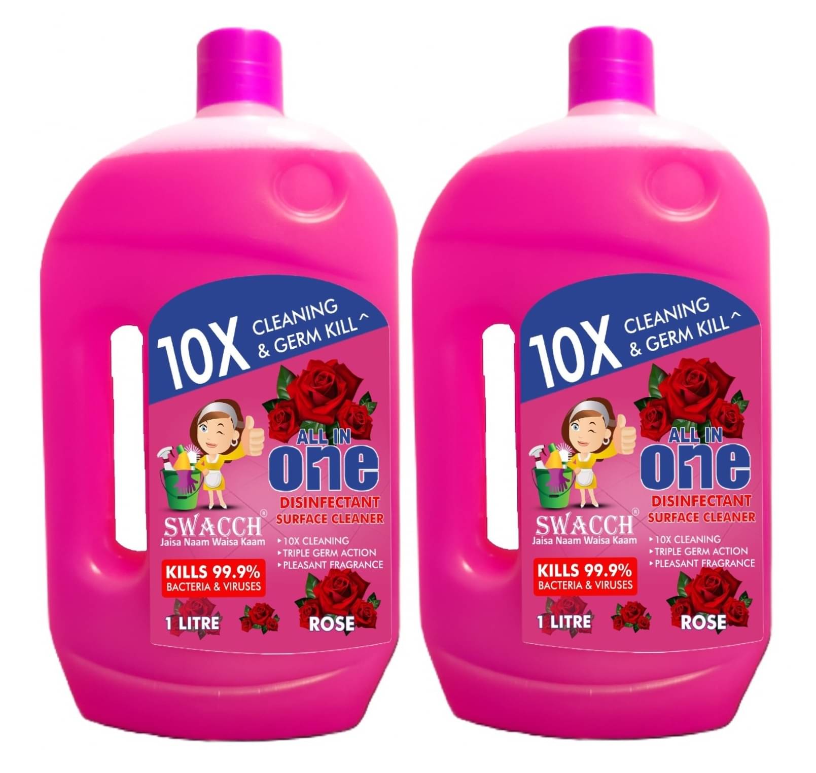     			SWACCH Floor Cleaner Rose 2000 L