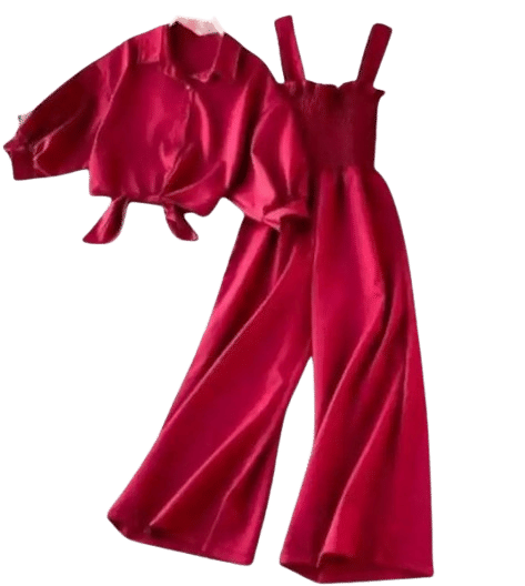     			Sands Apparel Women Printed Polyester Jumpsuit ( Maroon )