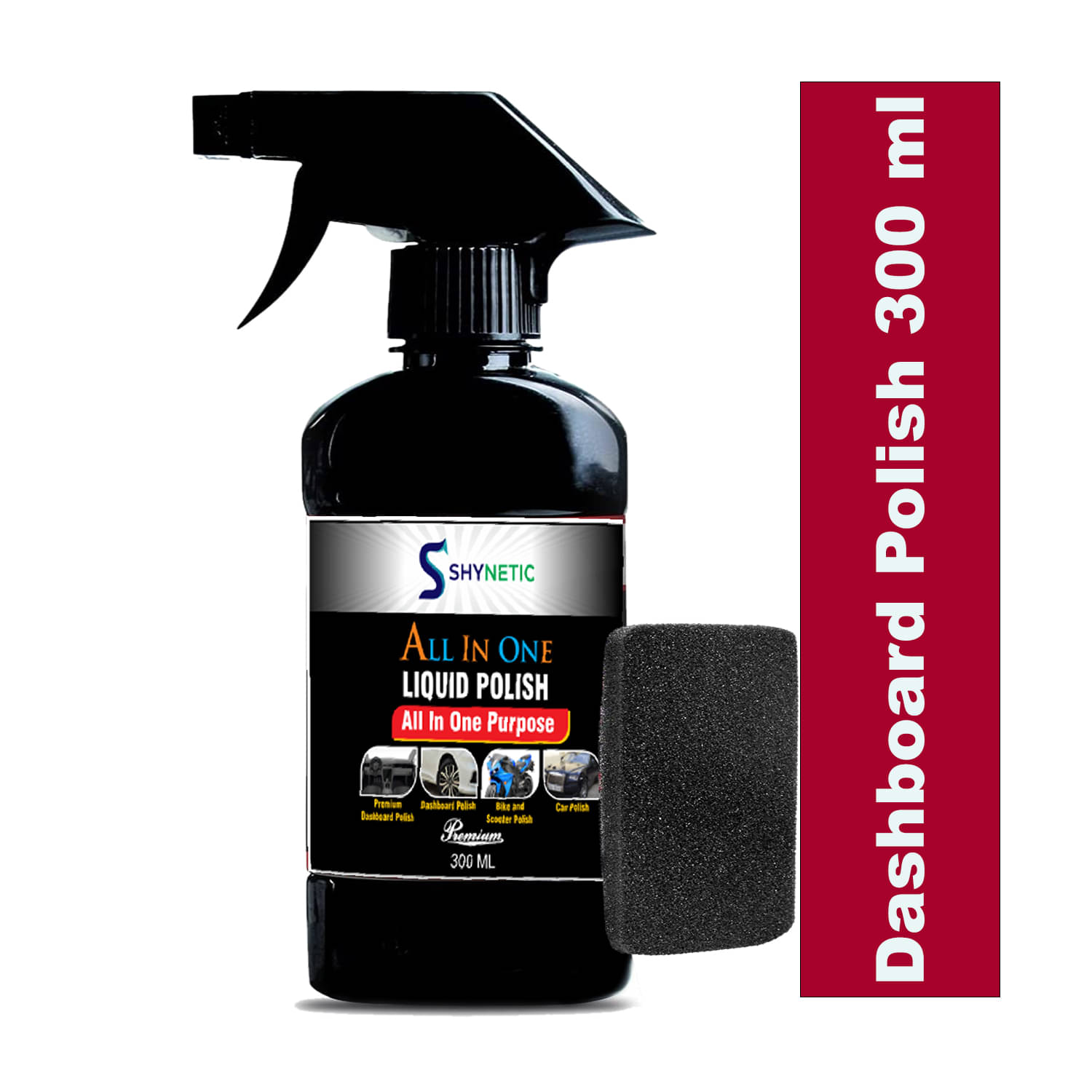 Shynetic all in one polish bike and car shiner - 300ml Shynetic all in one polish bike and car shiner - 300ml