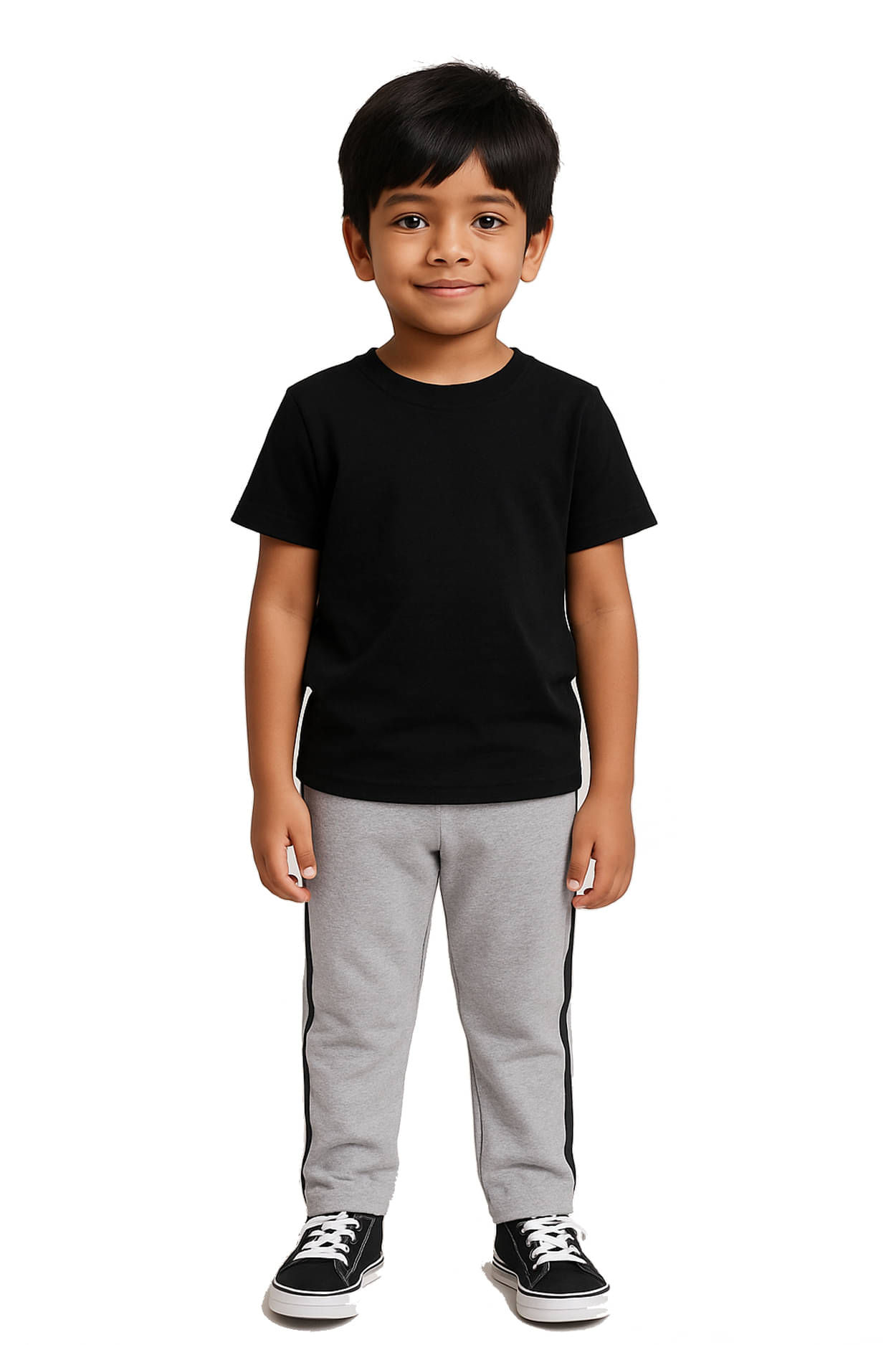     			Tik Tok wears Pack of 1 Boys Cotton Blend Trackpant ( Grey )