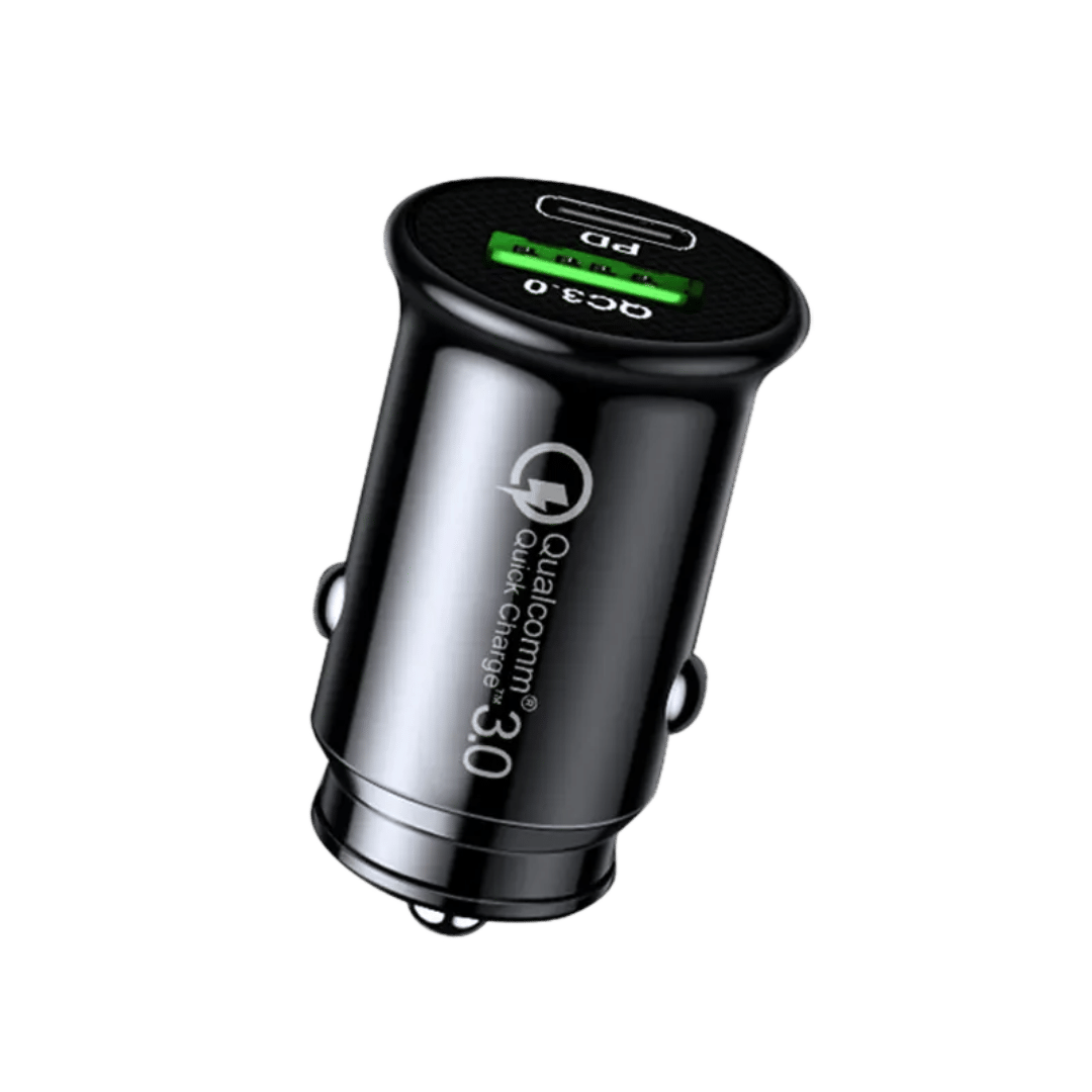    			UniBoss Car Mobile Charger Turbo & Fast QC PD Black