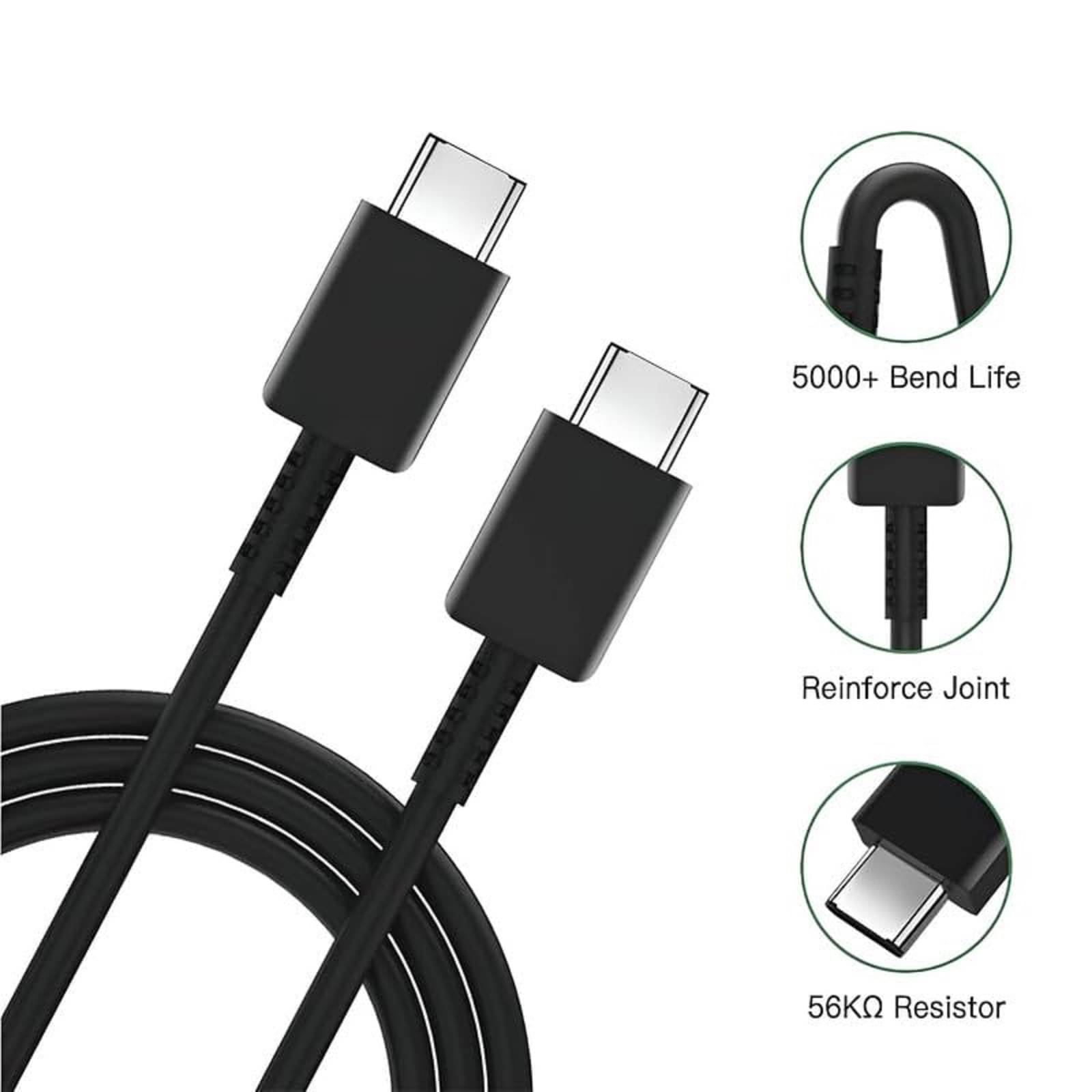     			UniBoss Original Type C to C 1M Fast Charging USB C Cable High-Speed & Data Transfer Compatible