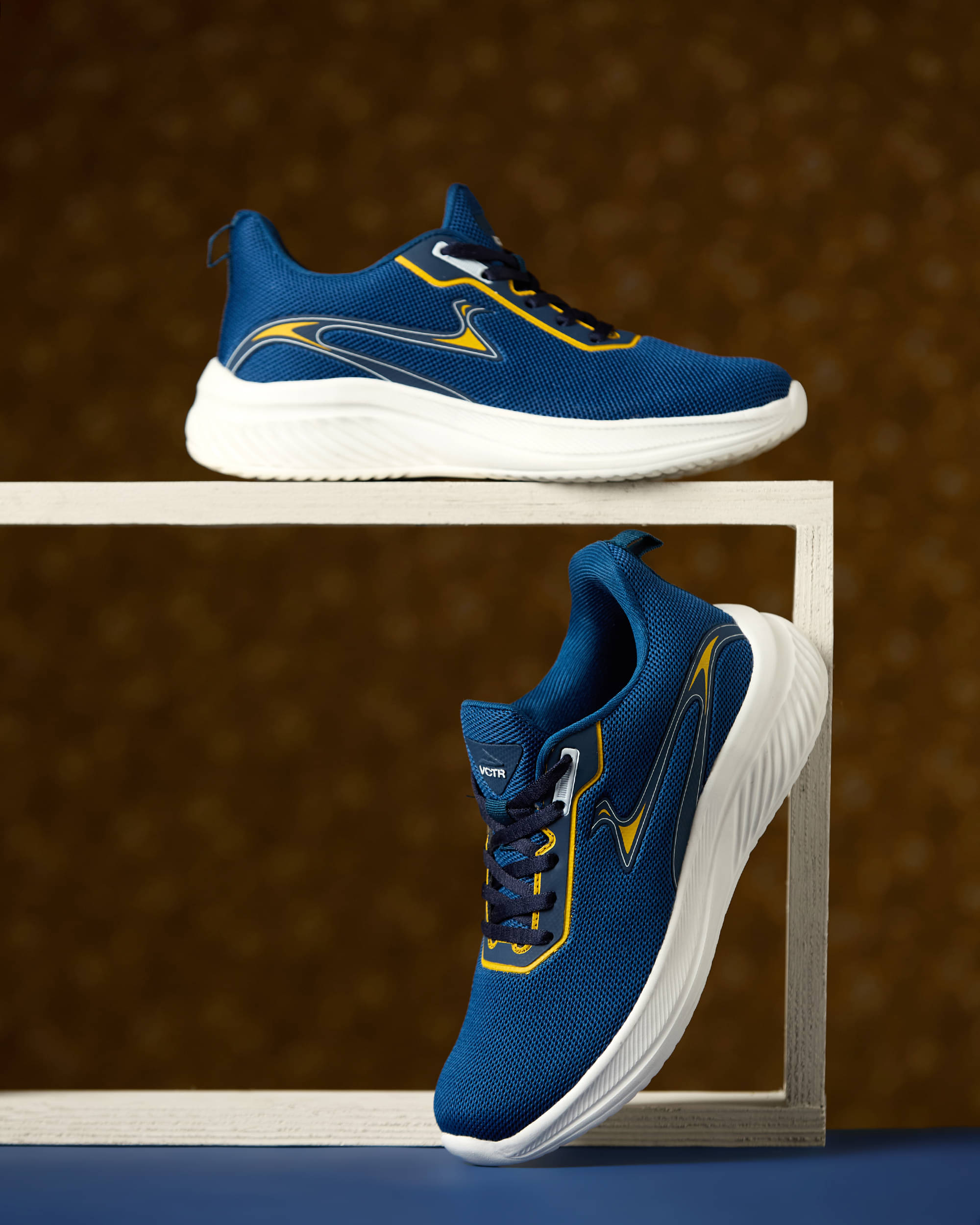 VCTR Curve CRV01 Blue Men's Sports Running Shoes     			VCTR Curve CRV01 Blue Men's Sports Running Shoes