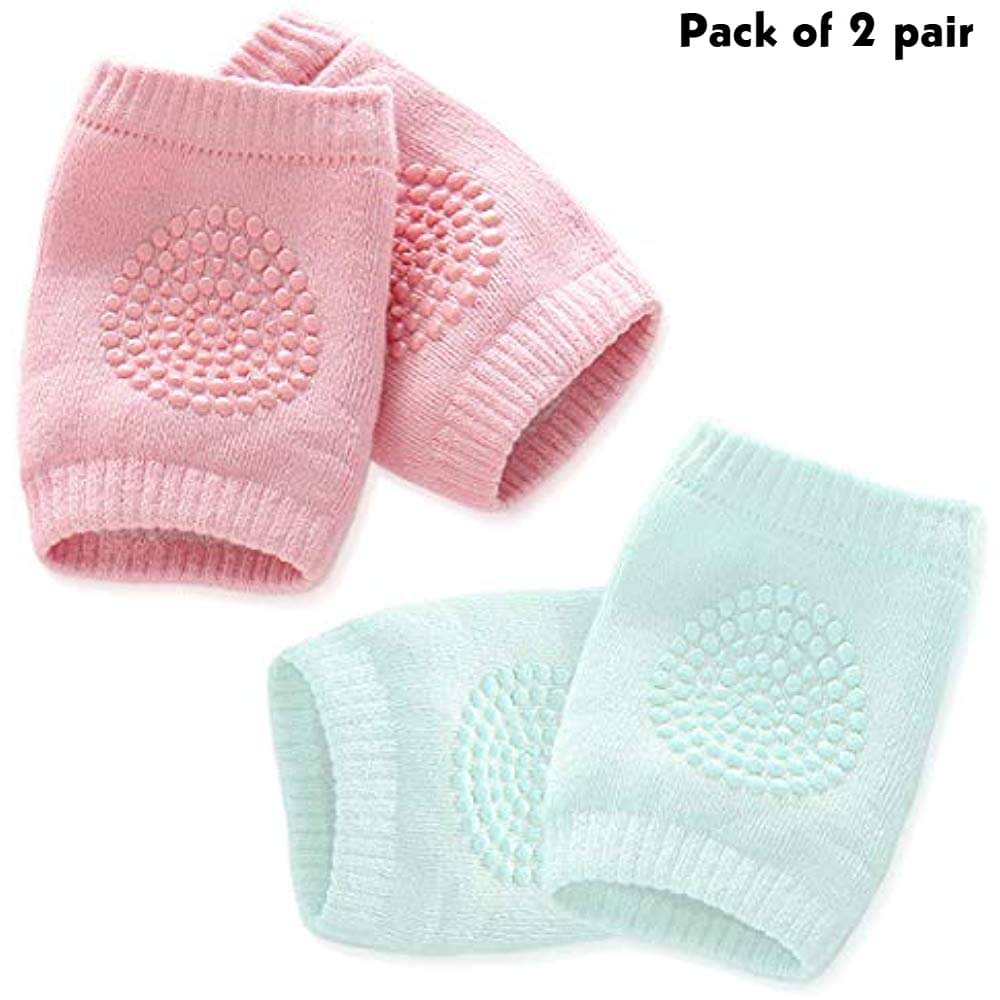     			WANQLYN Multicolor Polyester Baby Knee Pad ( Pair of 2 )