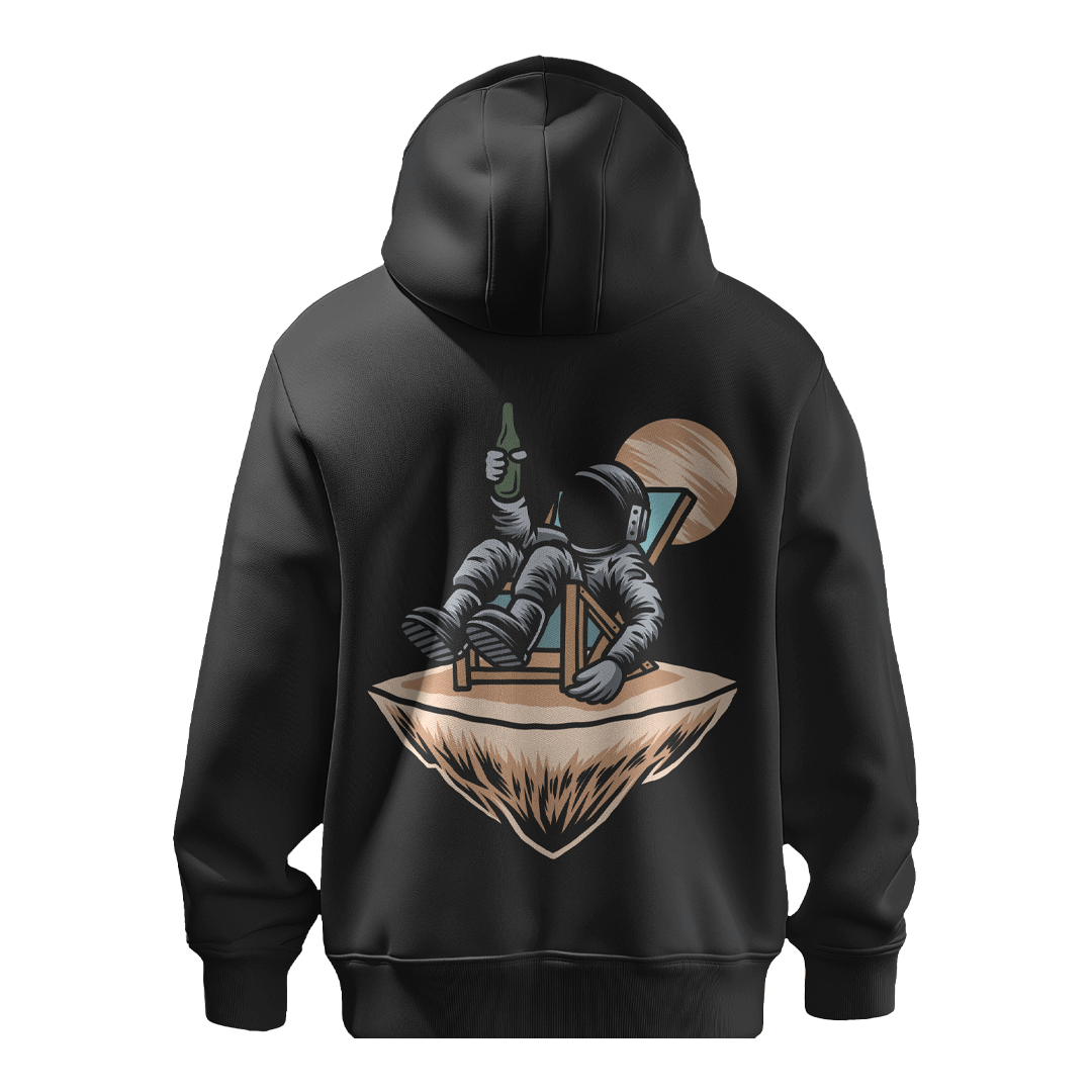     			bull clothing Cotton Blend Hooded Men's Sweatshirt - Black ( Pack of 1 )