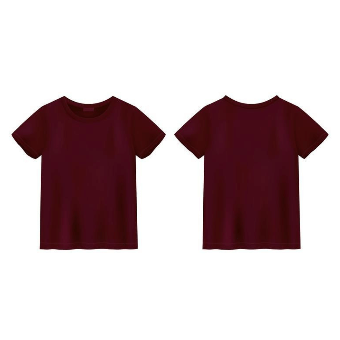     			classicove Men Cotton Regular Fit Solid T-Shirt ( Maroon )