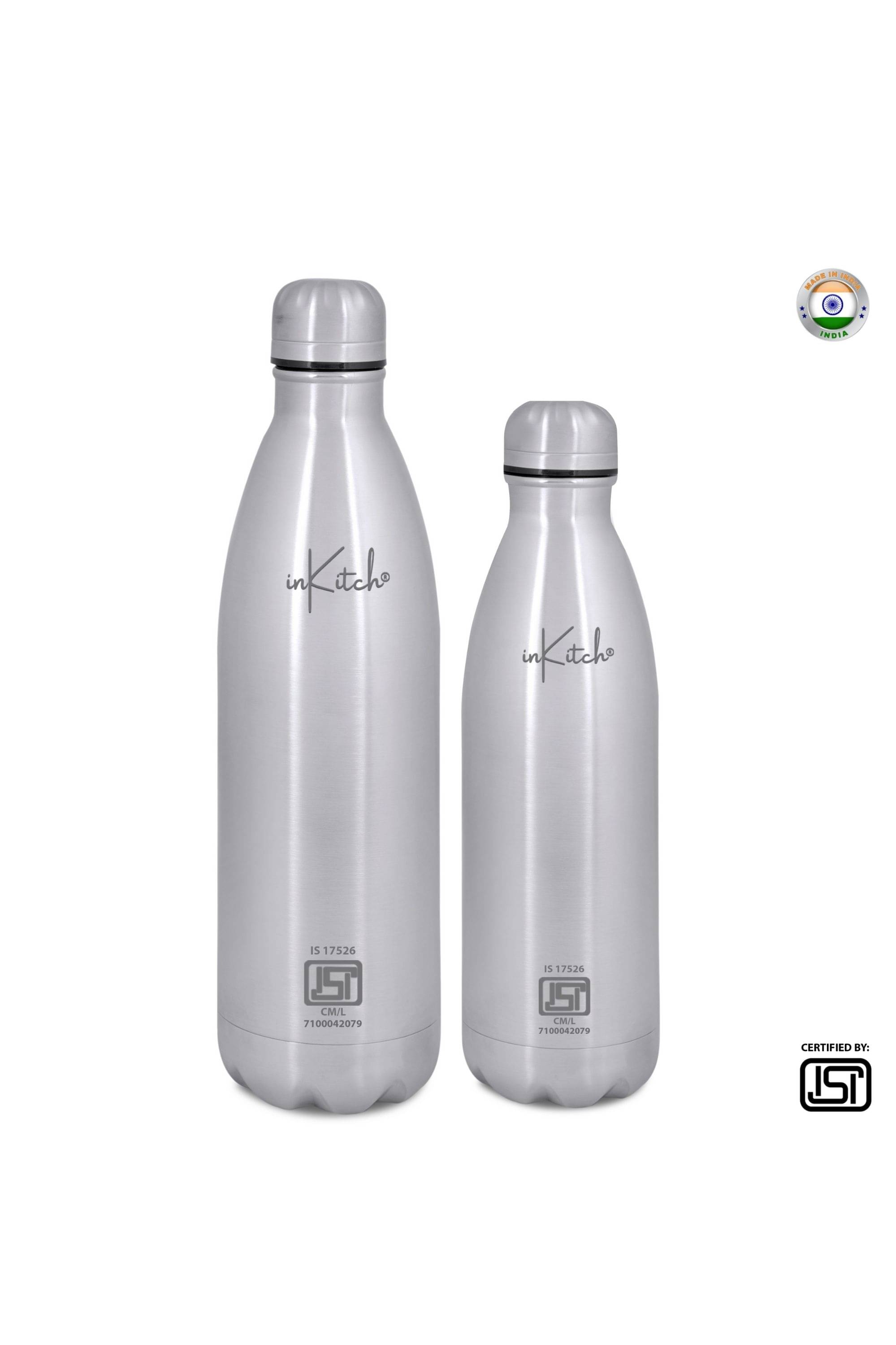    			inKitch Double Vacuum Bottle Silver Thermosteel Flask ( 1500 ml )
