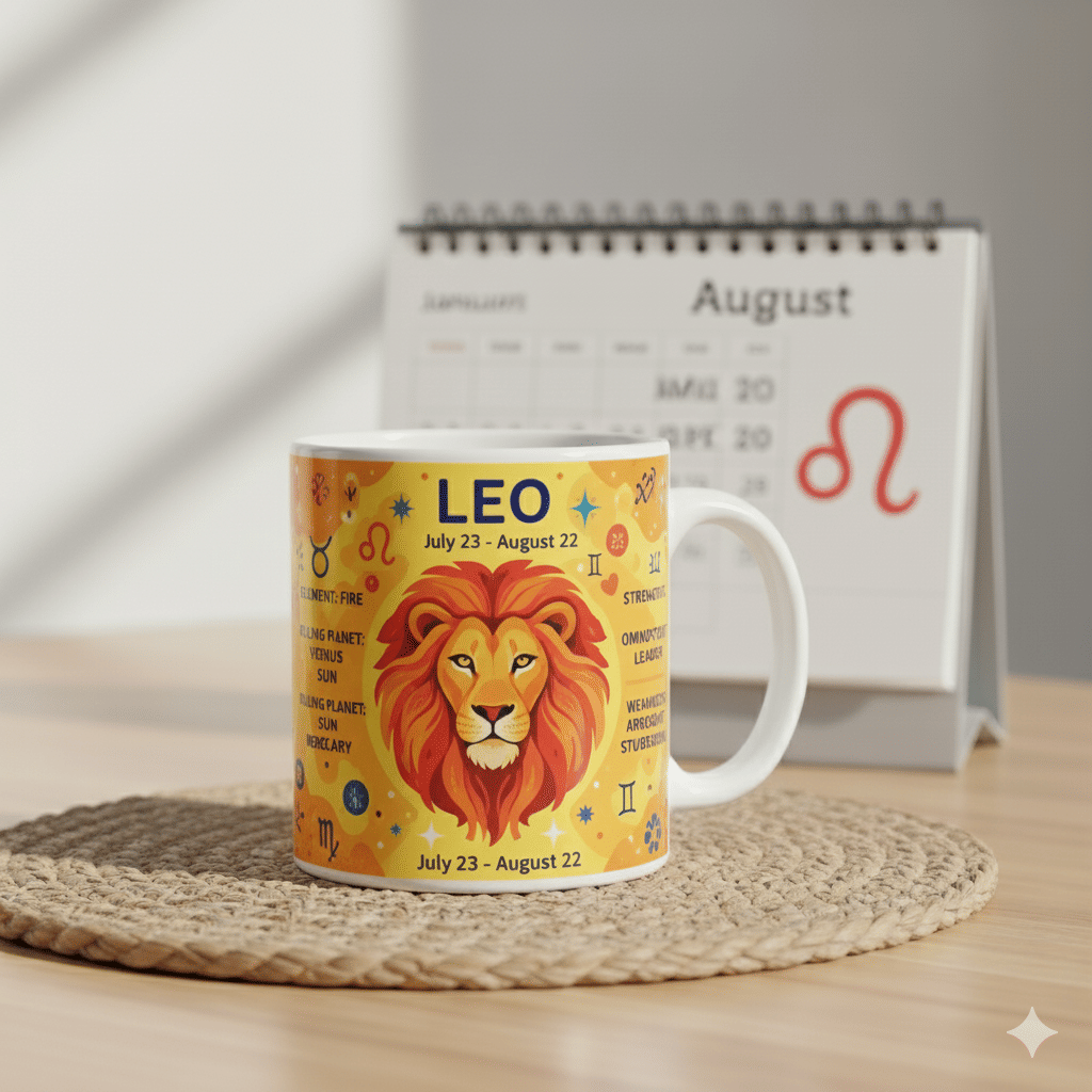     			maddock corp Zodiac Sign Mug Ceramic Coffee Mug 350 mL ( Pack of 1 )