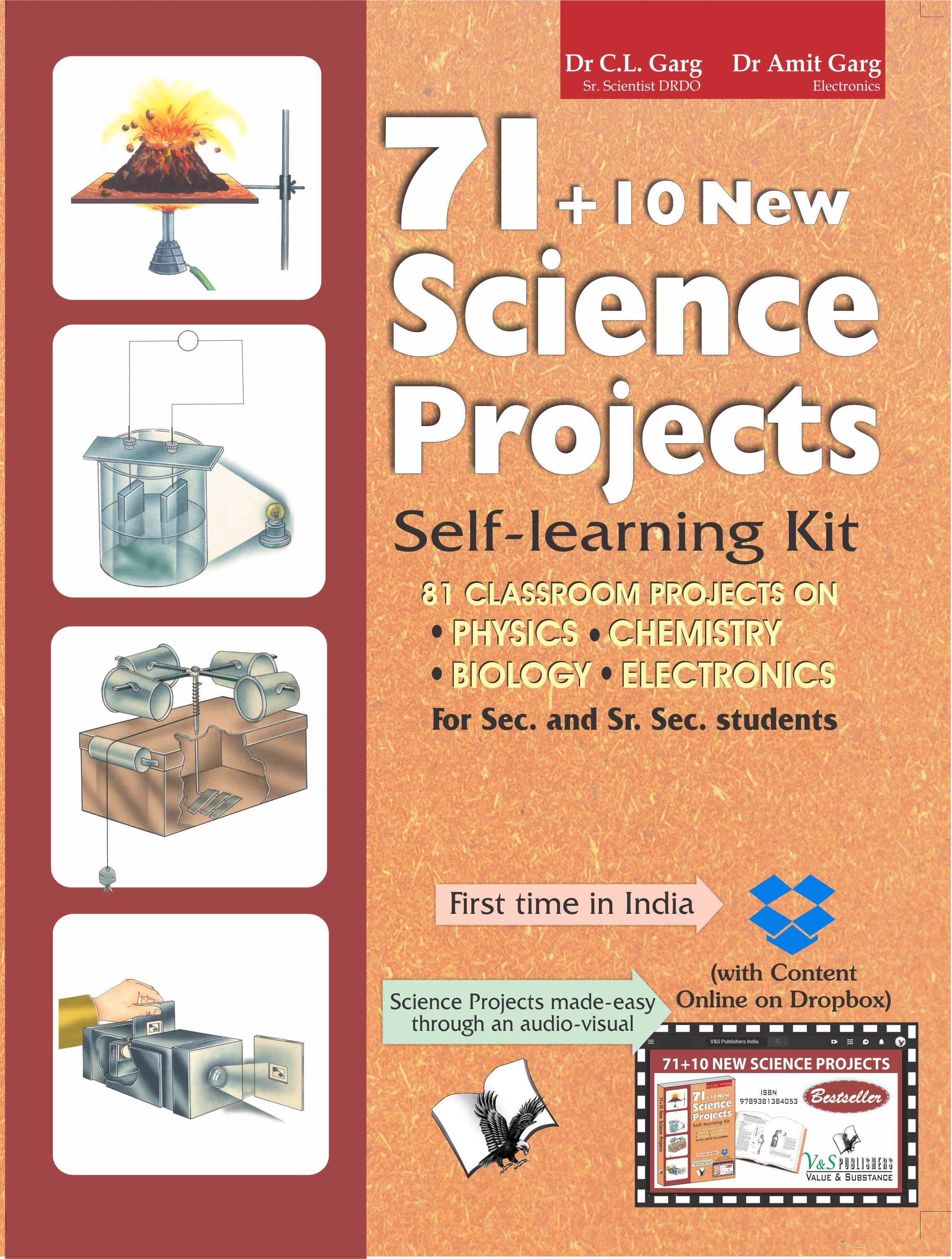     			71+10 New Science Projects    By C.L. Garg