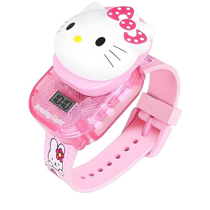 ALNA TURA Pink Dial Digital Girls Watch ( Pack of 1 ) ALNA TURA Pink Dial Digital Girls Watch ( Pack of 1 )