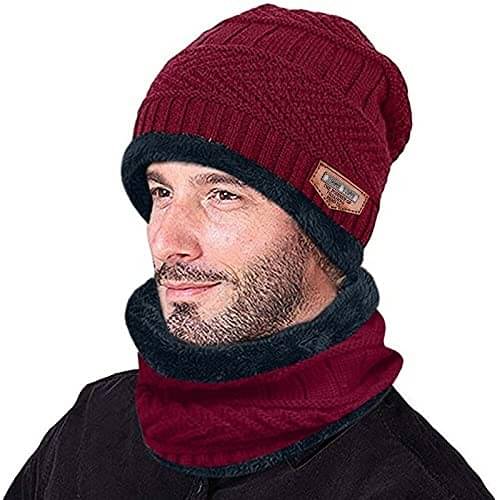     			Adorazone Pack of 1 Cotton Men's Cap ( Red )