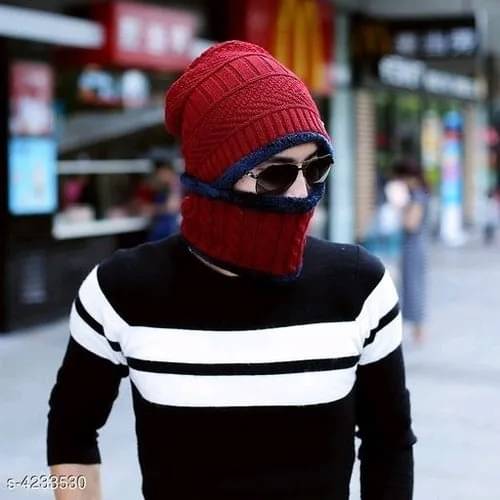     			Adorazone Pack of 1 Cotton Men's Cap ( Red )