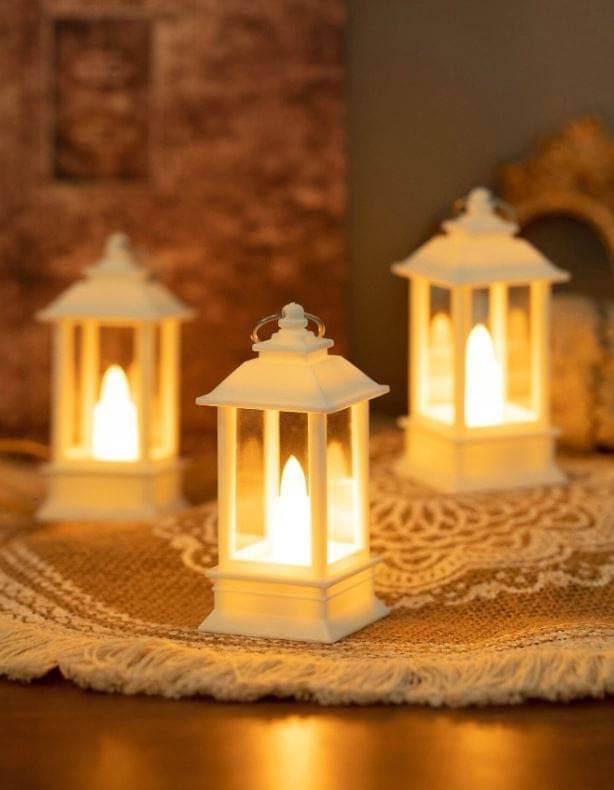     			Adorazone White LED Tea Light Candle 10 cm ( Pack of 3 )
