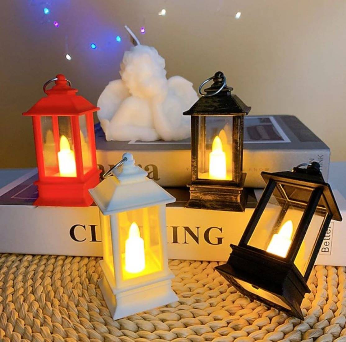     			Adorazone White LED Tea Light Candle 10 cm ( Pack of 3 )