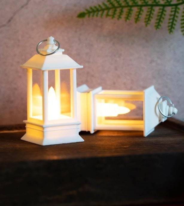     			Adorazone White LED Tea Light Candle 10 cm ( Pack of 3 )