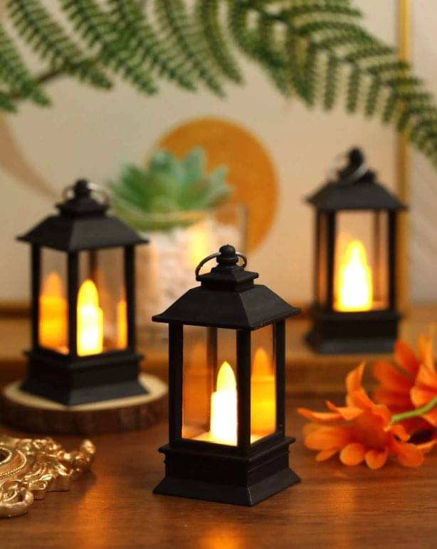     			Adorazone White LED Tea Light Candle 10 cm ( Pack of 3 )