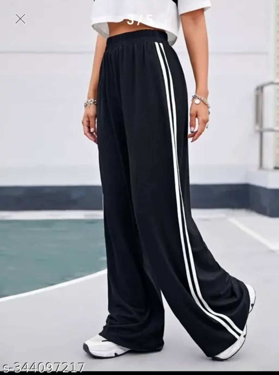     			CALOYA Women Cotton Blend Sports Trackpants