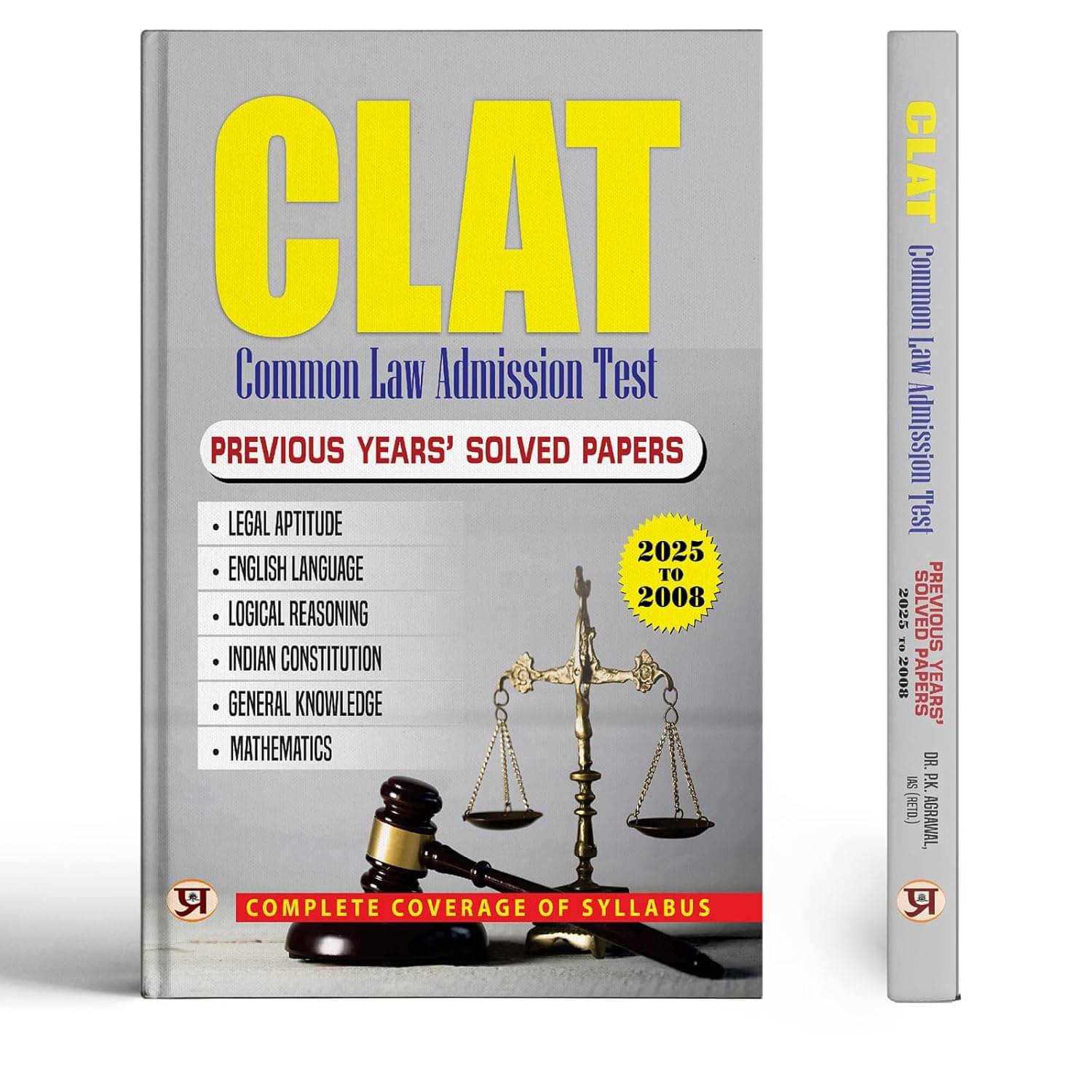     			CLAT Common Law Admission Test Previous Years By Dr. P.K. Agrawal, IAS (Retd.)