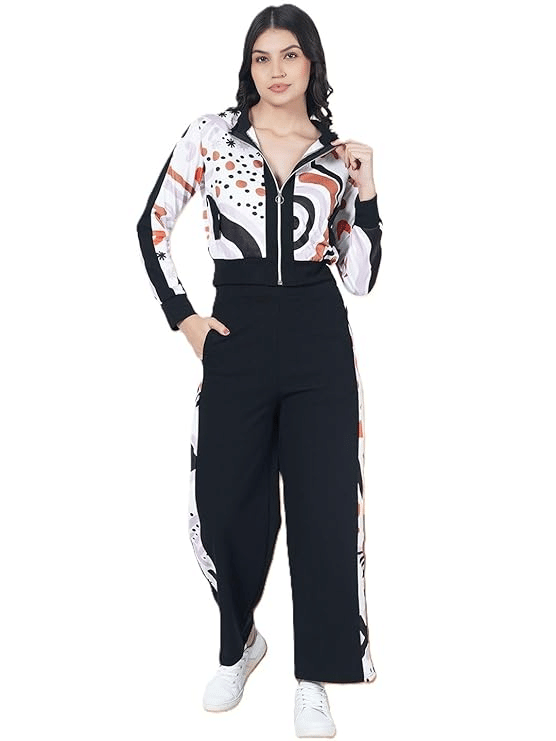 Euphoria Wardrobe Women Top With Trousers Co-Ord Set ( Peach ) Euphoria Wardrobe Women Top With Trousers Co-Ord Set ( Peach )