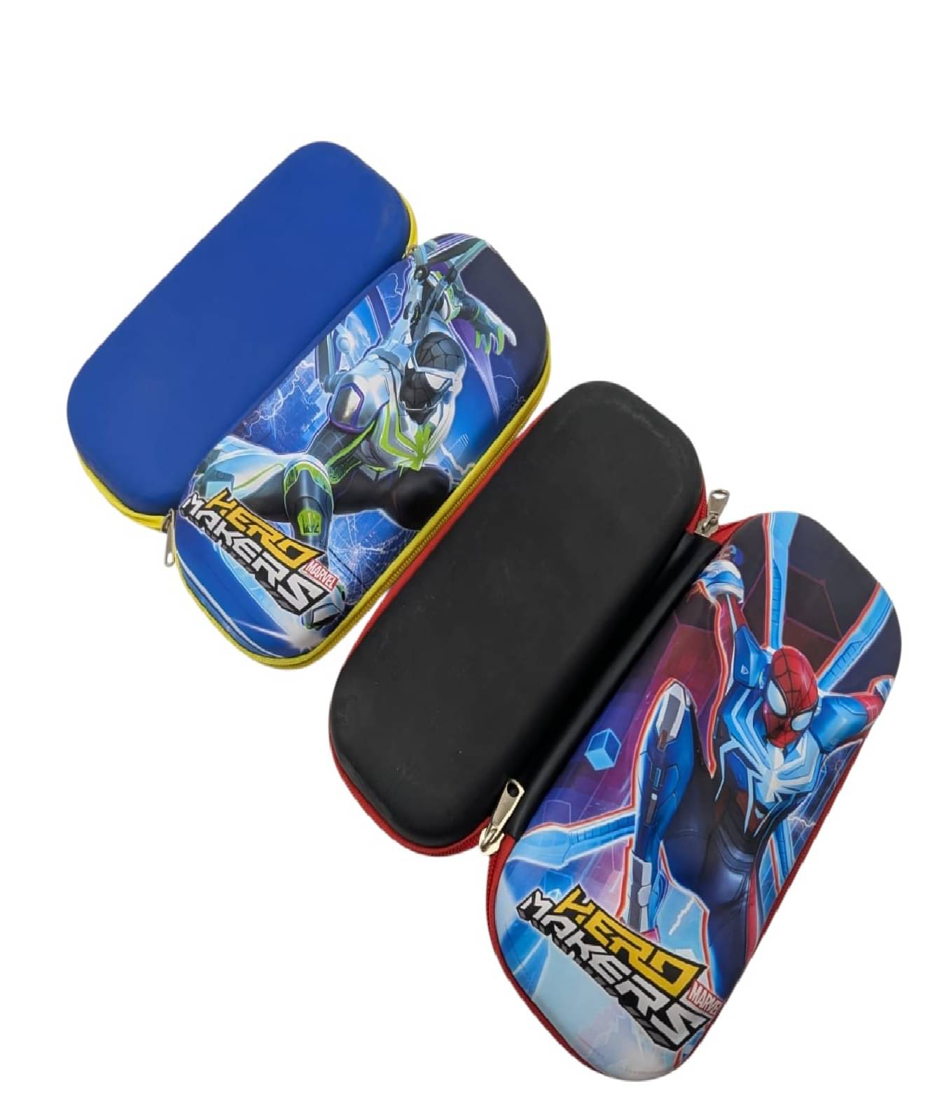 FREEDY Half jambo Hardtop EVA Pencil Case Stationery Box Pen Holder Zipper Pouch Cosmetics Organizer School Kids Girls/Boys Multipurpose (Pack of 2) Any Random design & color will sent FREEDY Half jambo Hardtop EVA Pencil Case Stationery Box Pen Holder Zipper Pouch Cosmetics Organizer School Kids Girls/Boys Multipurpose (Pack of 2) Any Random design & color will sent