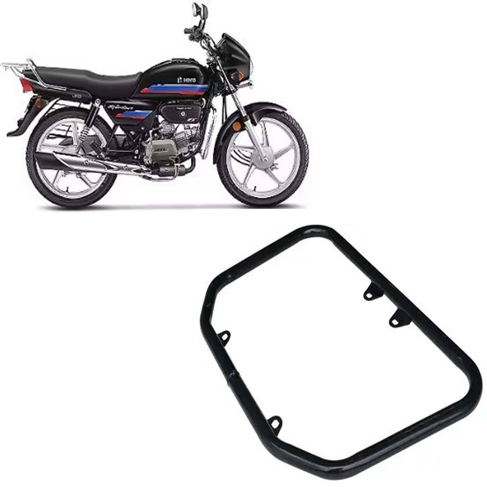 Front Crash Guard for Hero Splendor – Sturdy Steel Construction     			Front Crash Guard for Hero Splendor – Sturdy Steel Construction