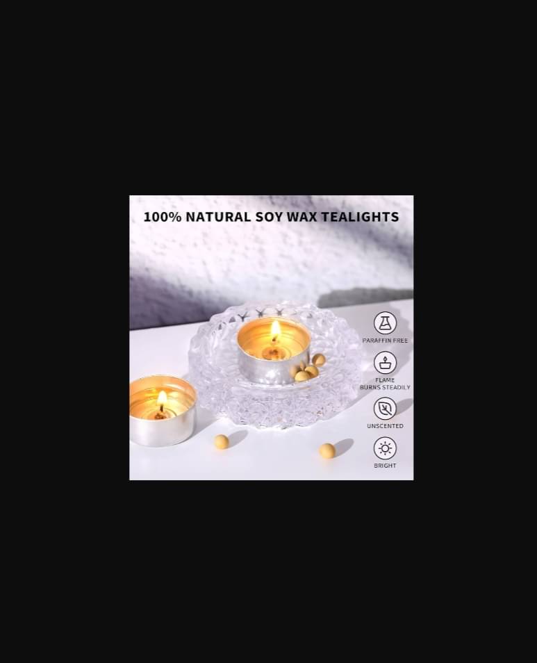     			GENERIC  ks White Unscented Wax Tea Light Candle 1.9 cm ( Pack of 1 )