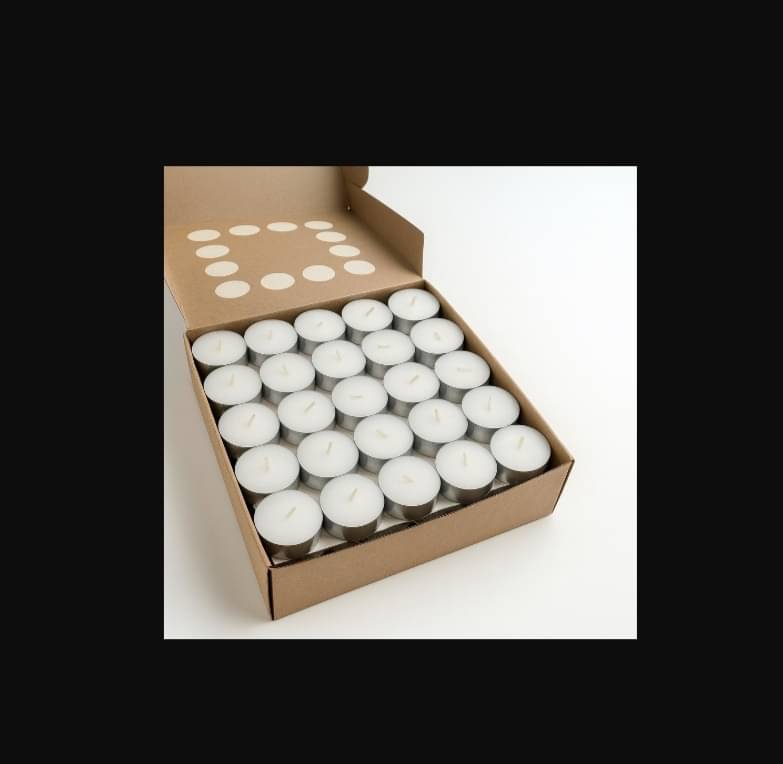 GENERIC ks White Unscented Wax Tea Light Candle 3.9 cm ( Pack of 1 ) GENERIC ks White Unscented Wax Tea Light Candle 3.9 cm ( Pack of 1 )