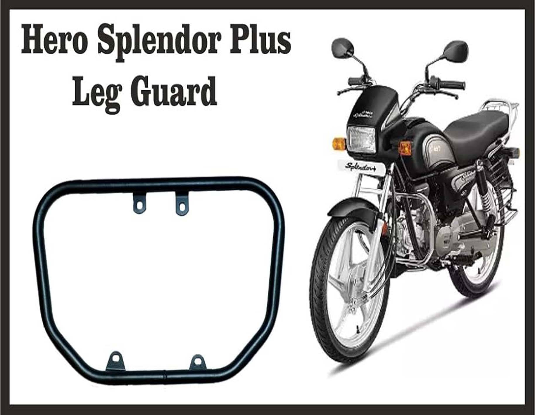     			Hero Splendor Leg Guard – Strong Crash Guard with Mounting Kit