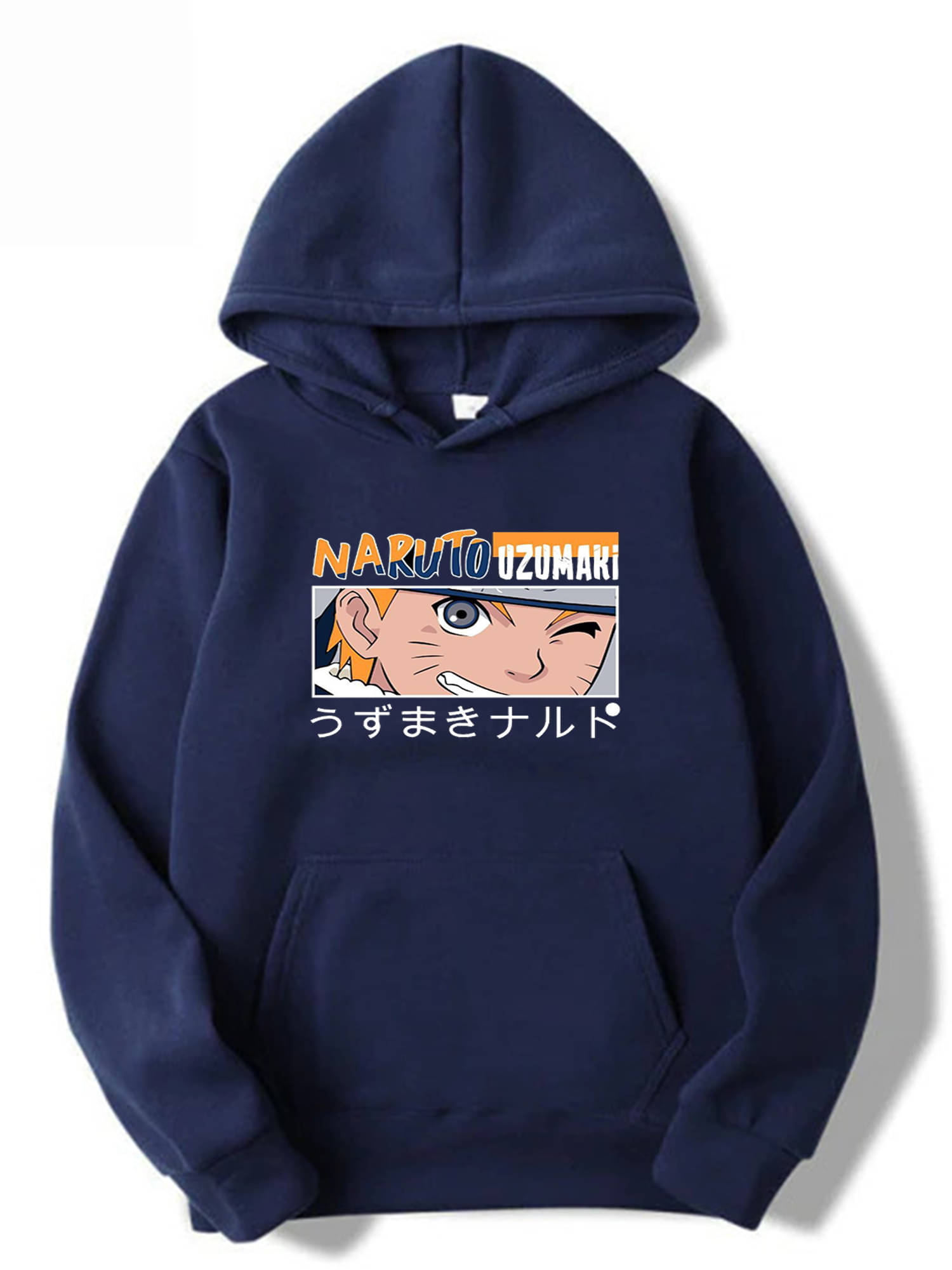     			Hype Thread Fleece Hooded Men's Sweatshirt - Blue ( Pack of 1 )