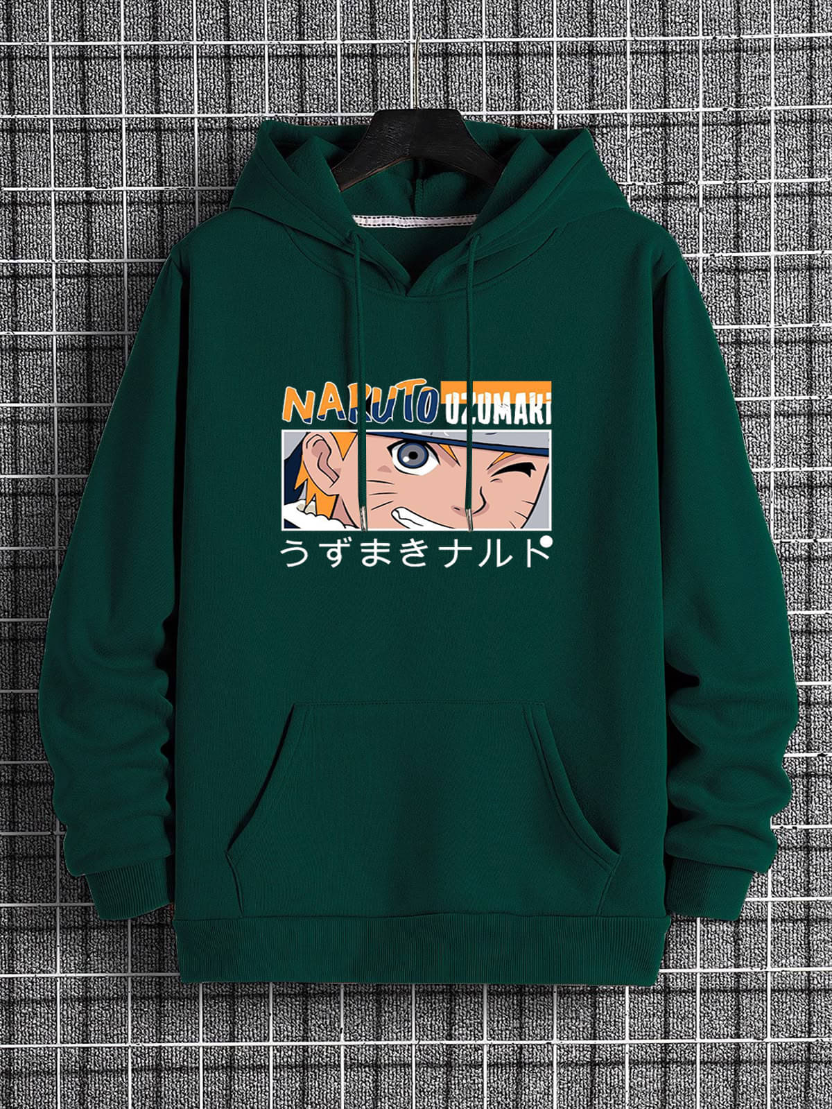     			Hype Thread Fleece Hooded Men's Sweatshirt - Green ( Pack of 1 )