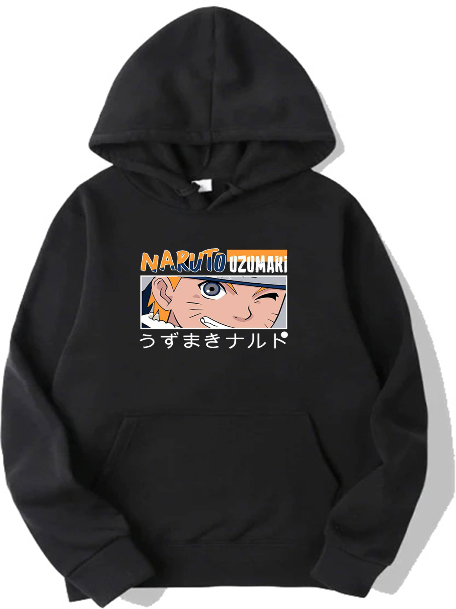    			Hype Thread Fleece Hooded Men's Sweatshirt - Black ( Pack of 1 )