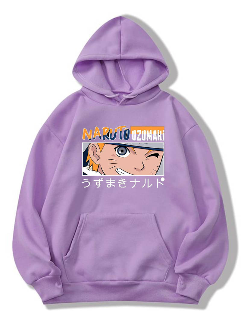     			Hype Thread Fleece Hooded Men's Sweatshirt - Lavender ( Pack of 1 )